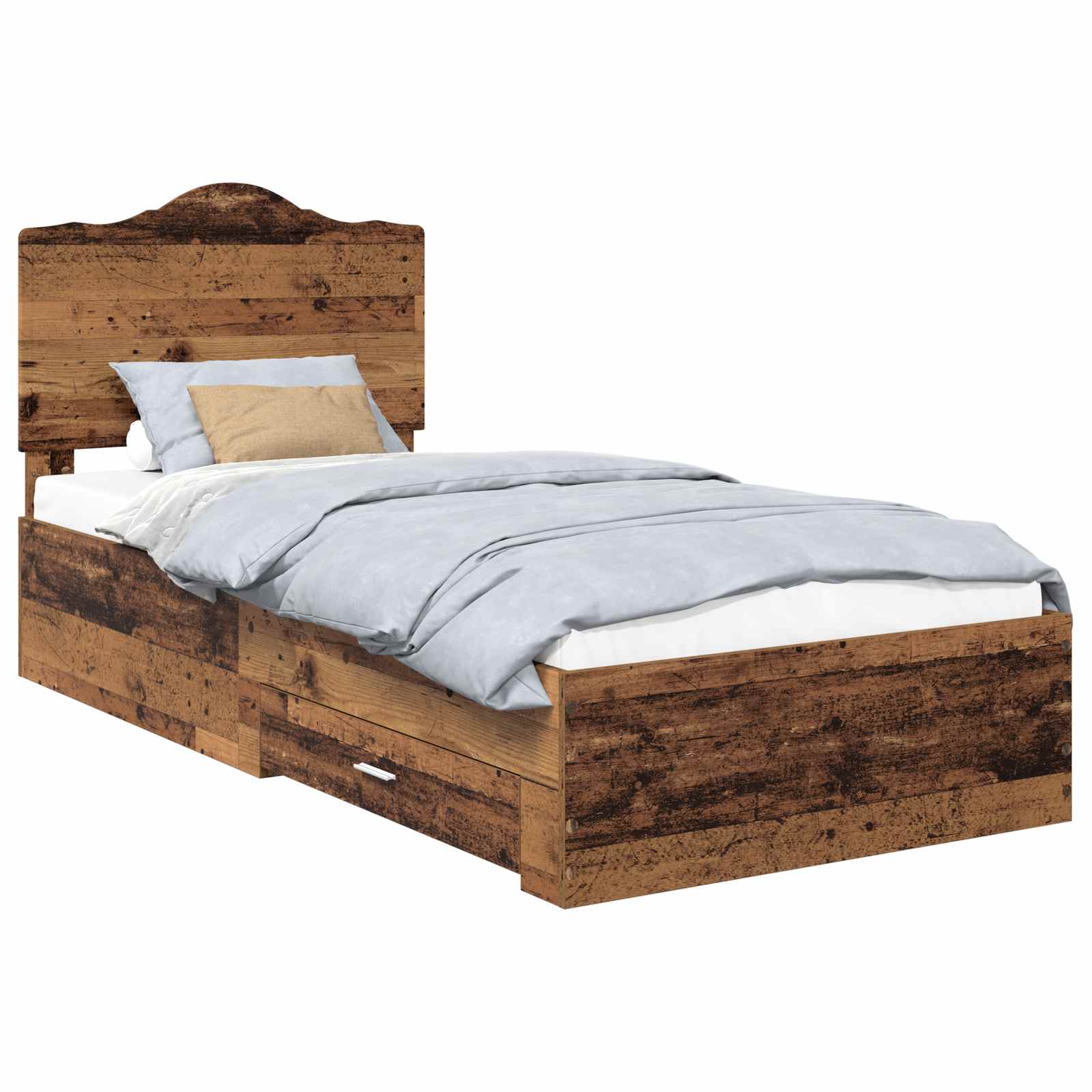 Cadre de lit Bois ancien 100 x 200 cm Bois d'ingénierie - XIOS