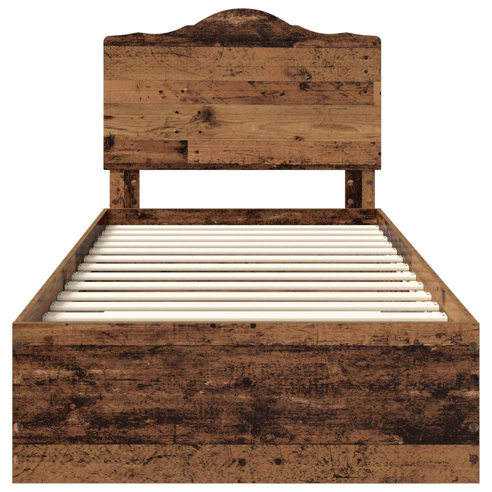 Cadre de lit Bois ancien 90 x 200 cm Bois d'ingénierie - XIOS