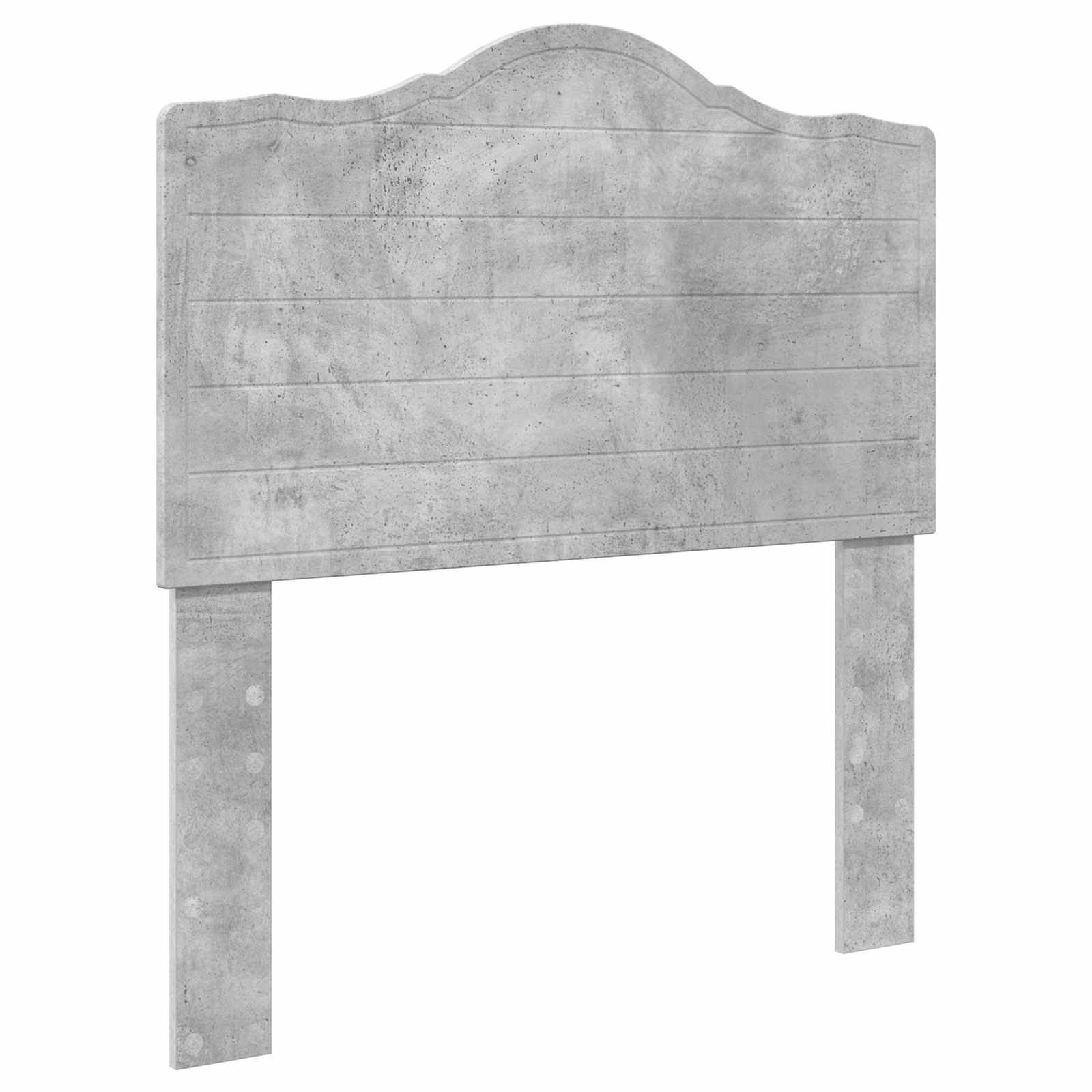 Cadre de lit Gris béton 90 x 190 cm Bois d'ingénierie - XIOS