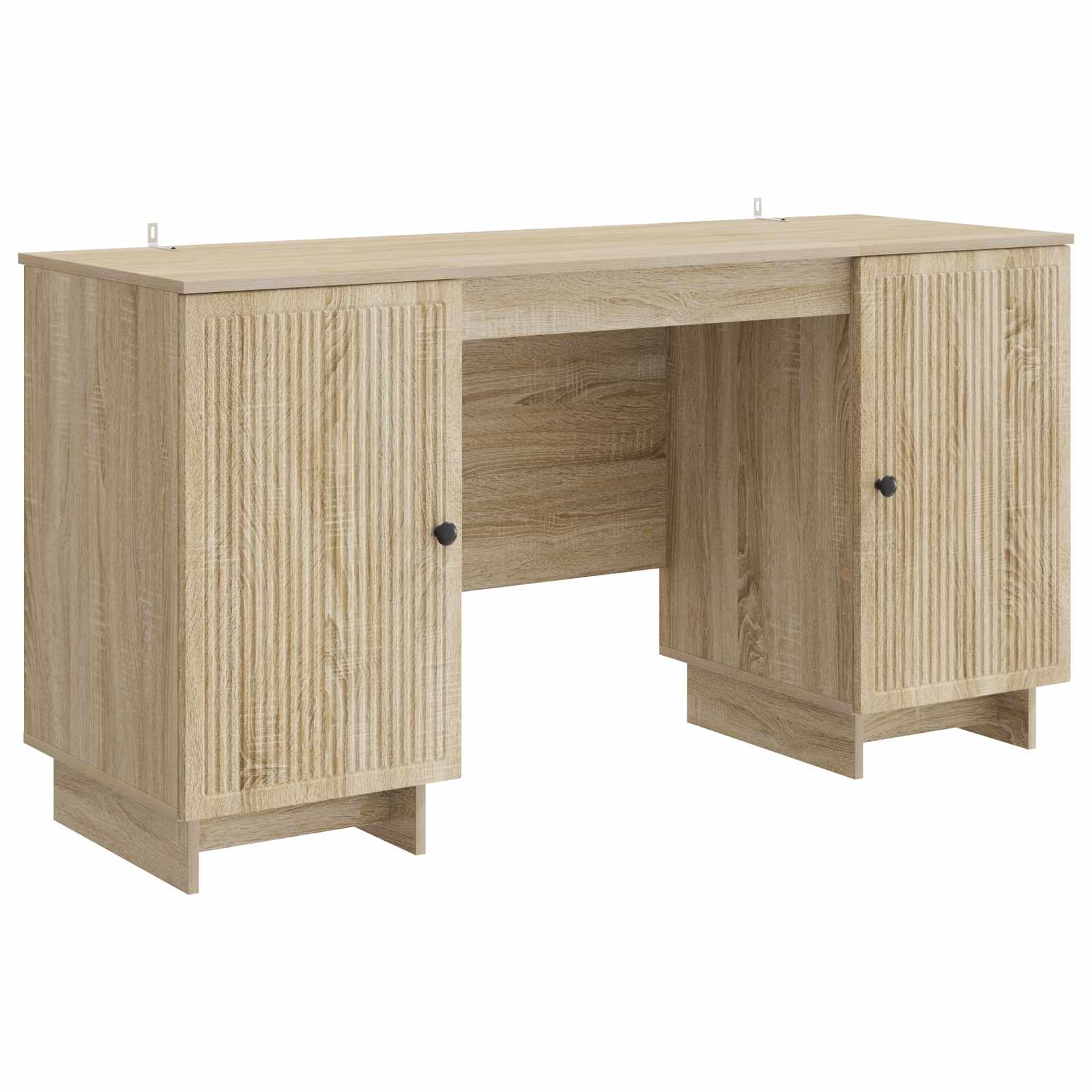Bureau Chêne Sonoma Bois d'ingénierie 142,5 x 50 x 75 cm - XIOS