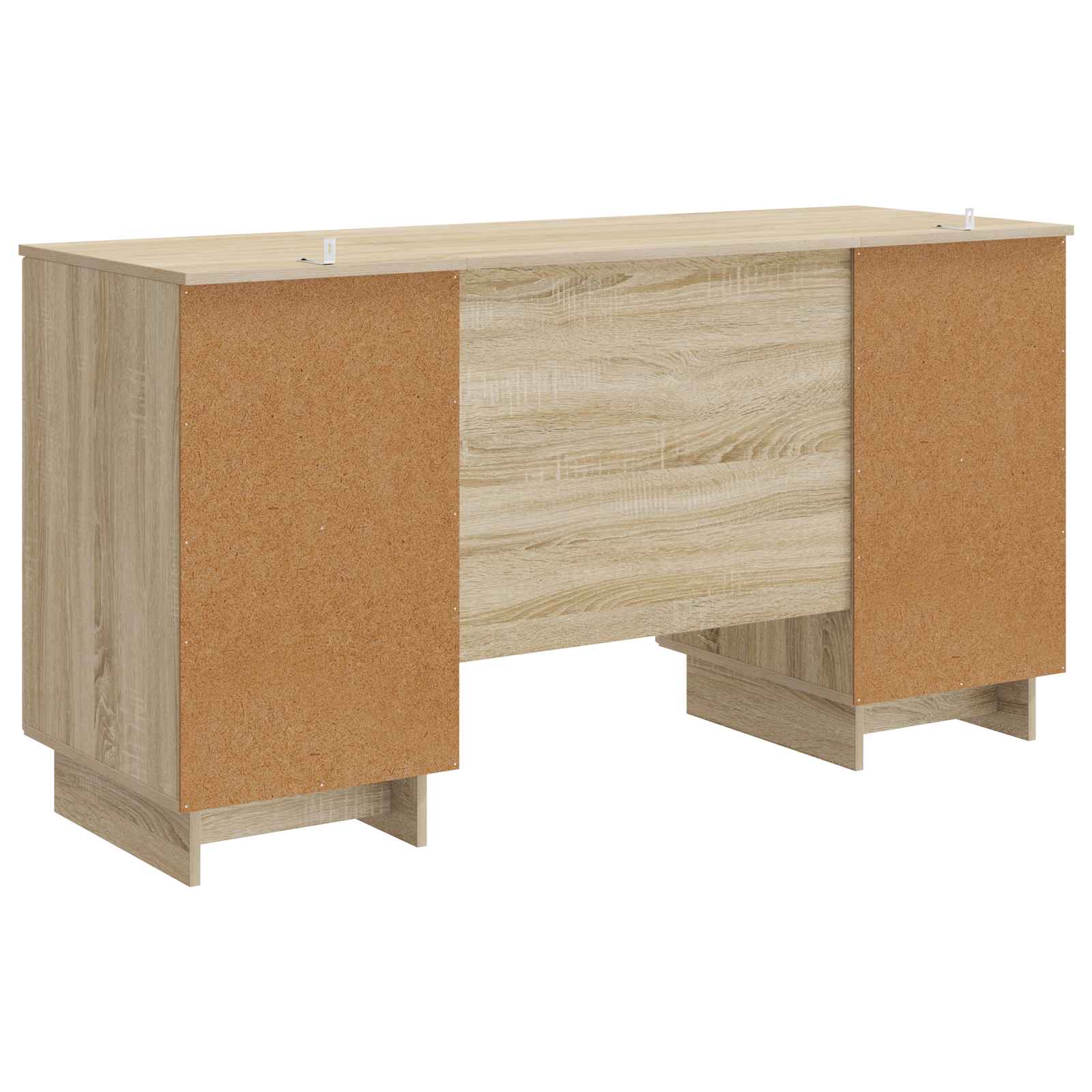 Bureau Chêne Sonoma Bois d'ingénierie 142,5 x 50 x 75 cm - XIOS