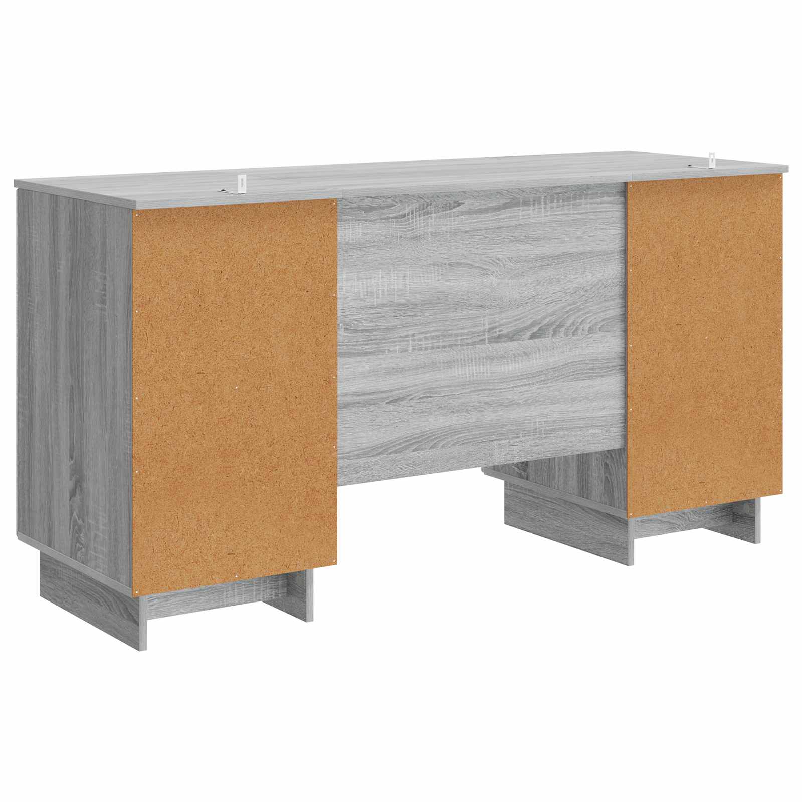 Bureau Sonoma gris Bois d'ingénierie 142,5 x 50 x 75 cm - XIOS