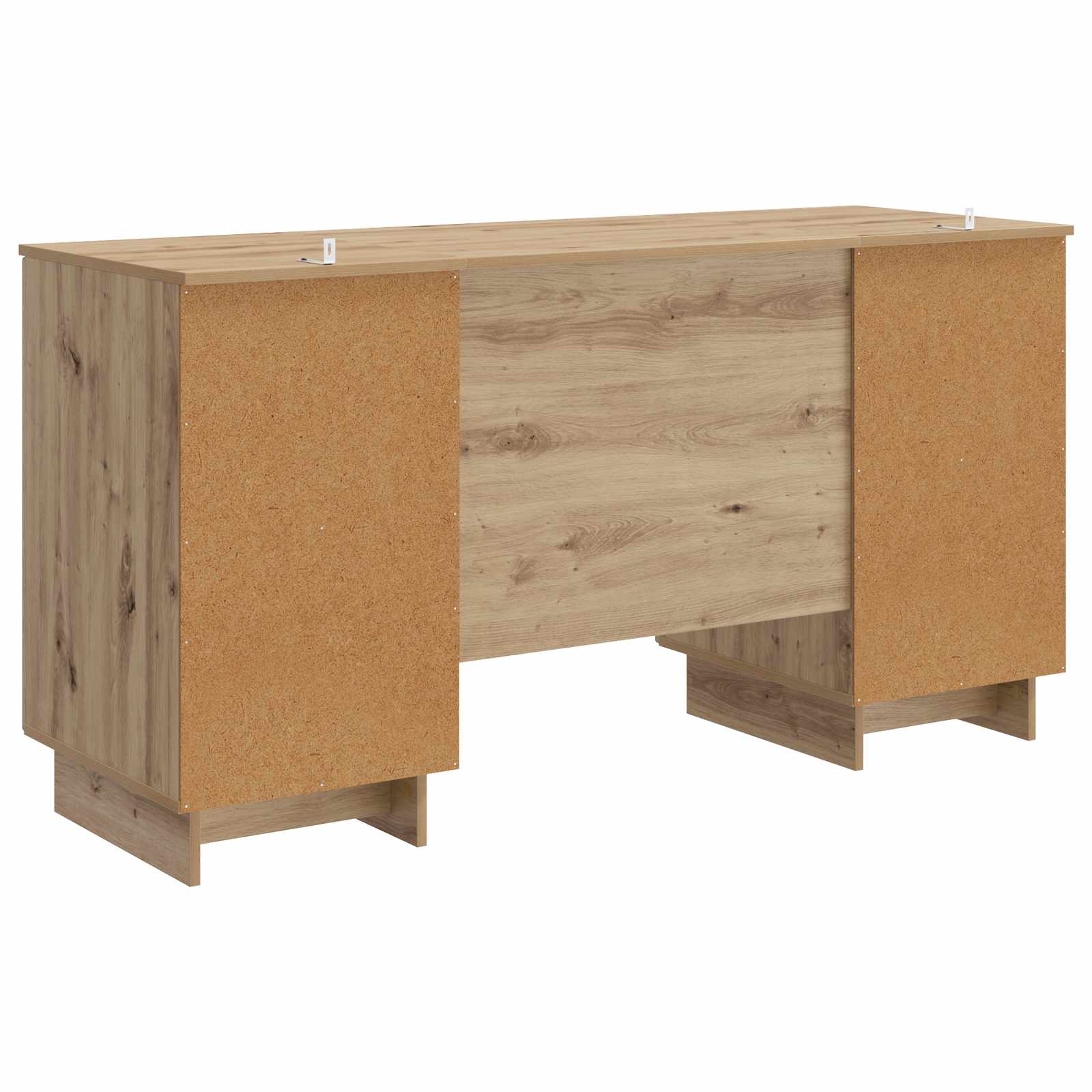 Bureau Chêne artisanal Bois d'ingénierie 142,5 x 50 x 75 cm - XIOS