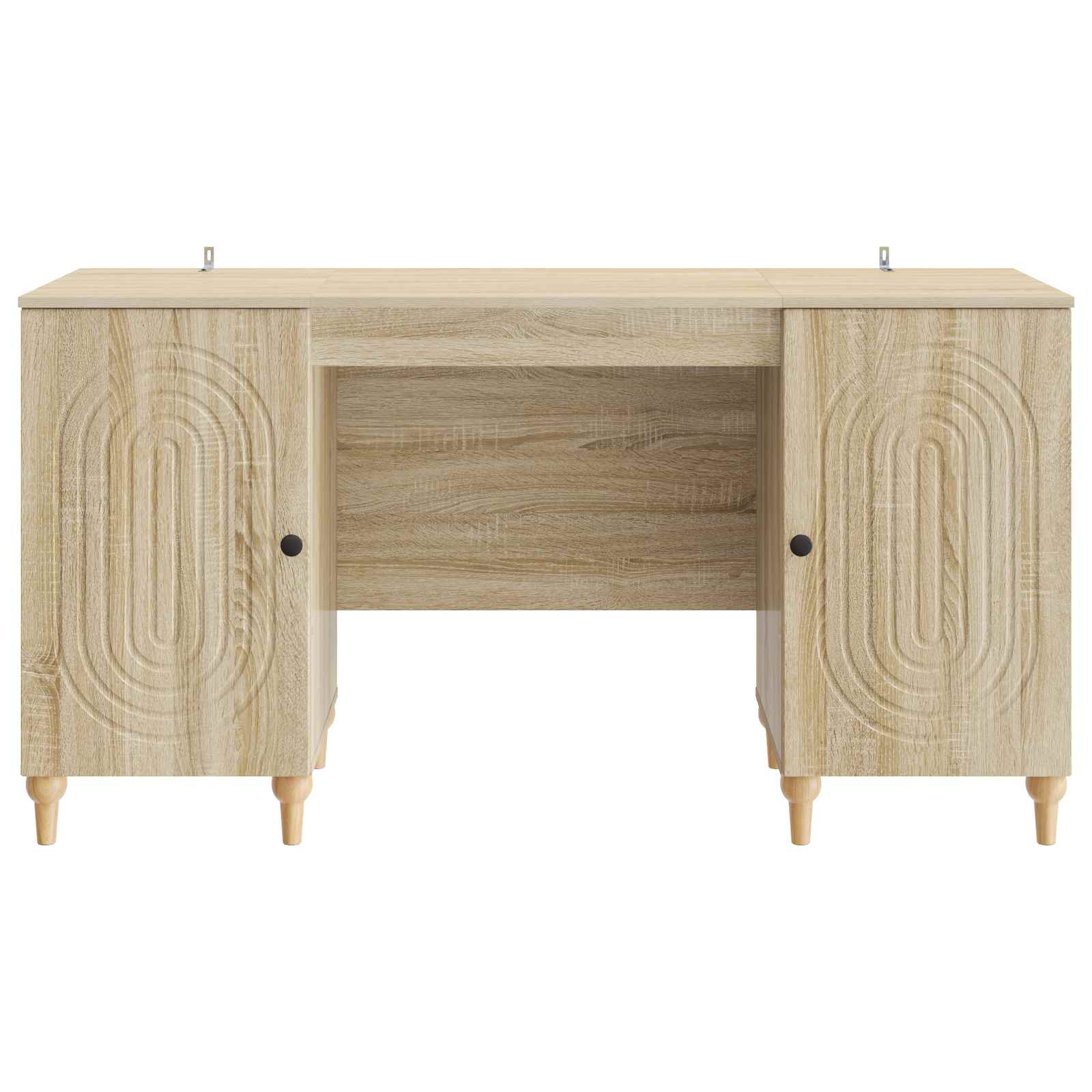 Bureau avec étagère Sonoma 142,5 x 50 x 75 cm Bois d'ingénierie - XIOS