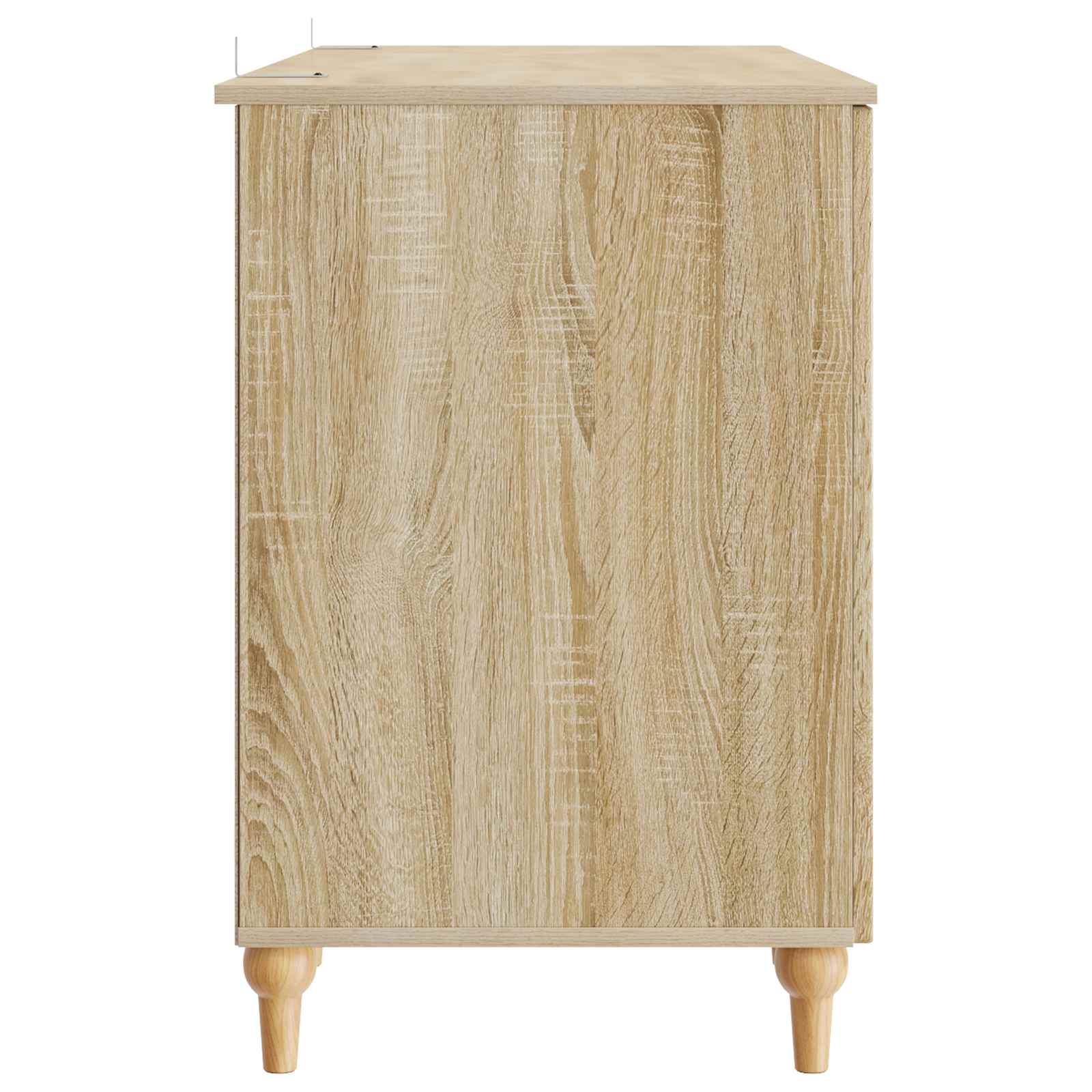 Bureau avec étagère Sonoma 142,5 x 50 x 75 cm Bois d'ingénierie - XIOS