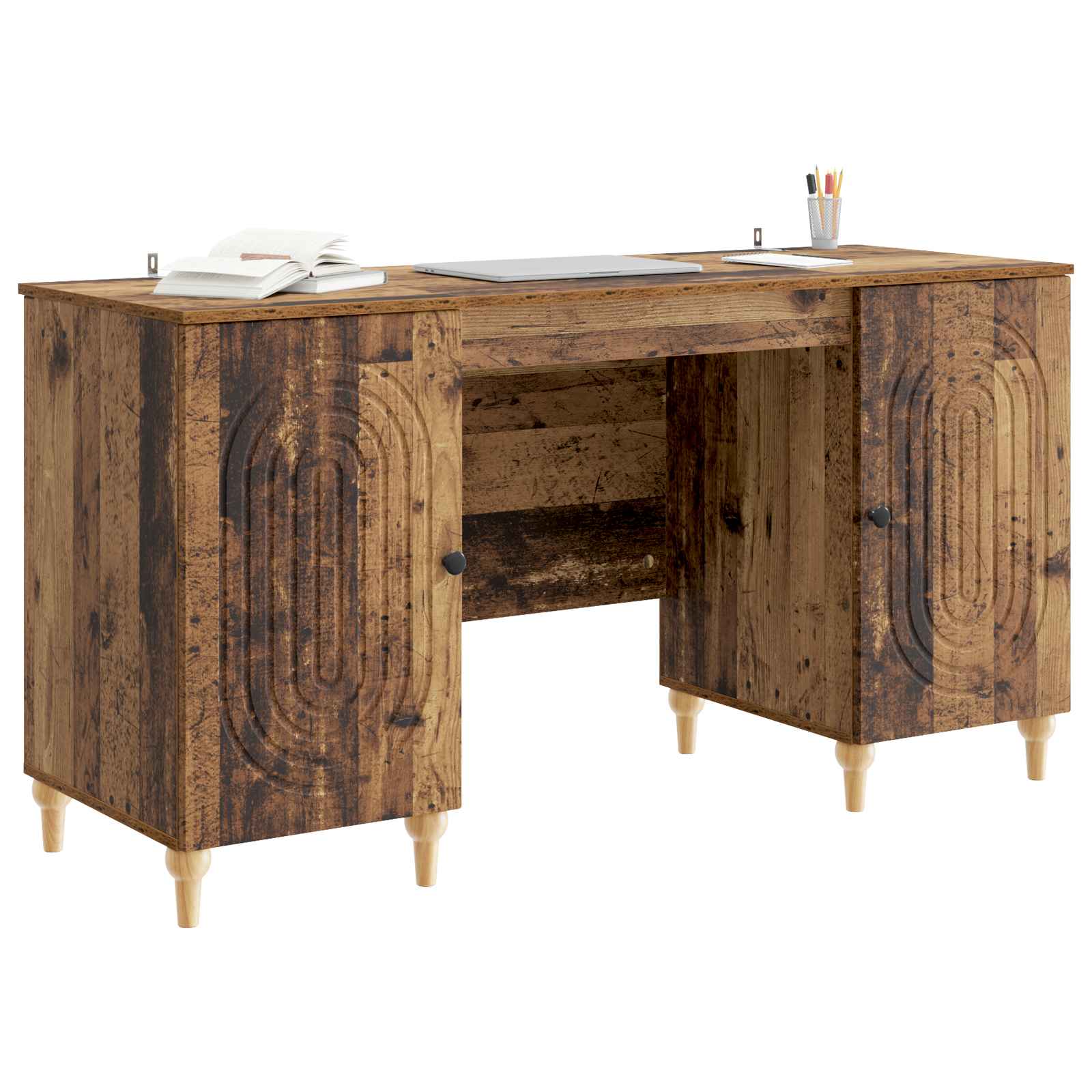 Bureau Bois ancien 142,5 x 50 x 75 cm Bois d'ingénierie - XIOS