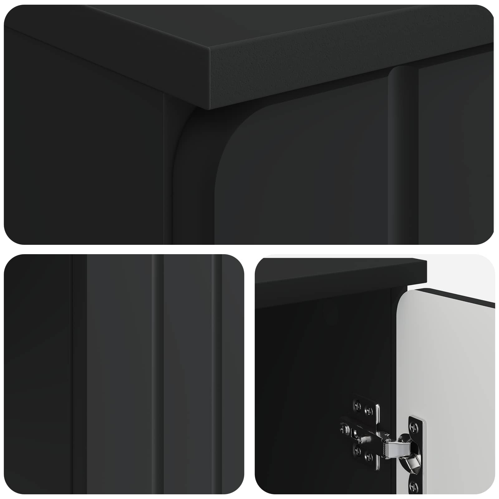 Bureau avec étagère Noir 142,5 x 50 x 75 cm Bois d'ingénierie - XIOS