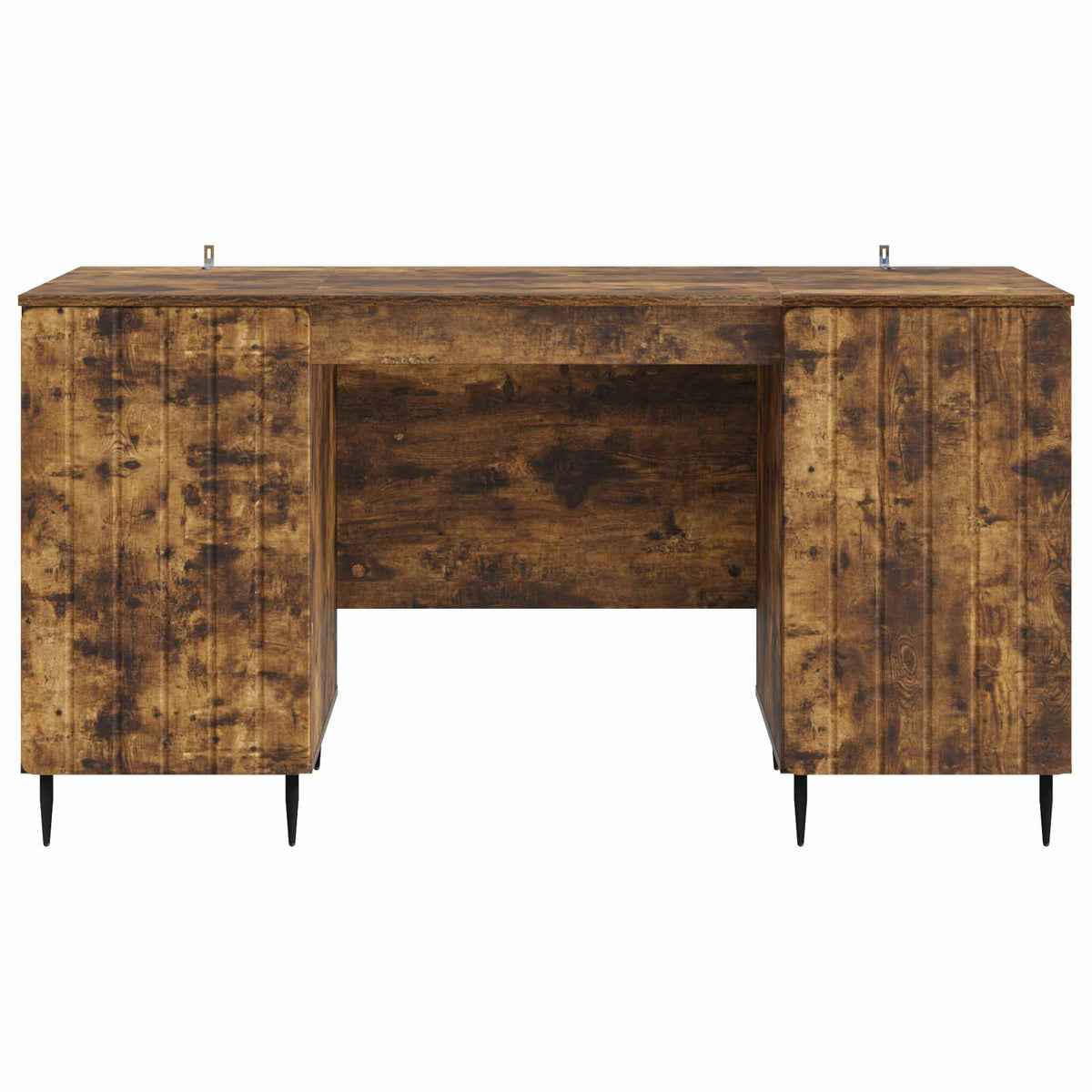 Bureau Chêne fumé 142,5 x 50 x 75 cm Bois d'ingénierie