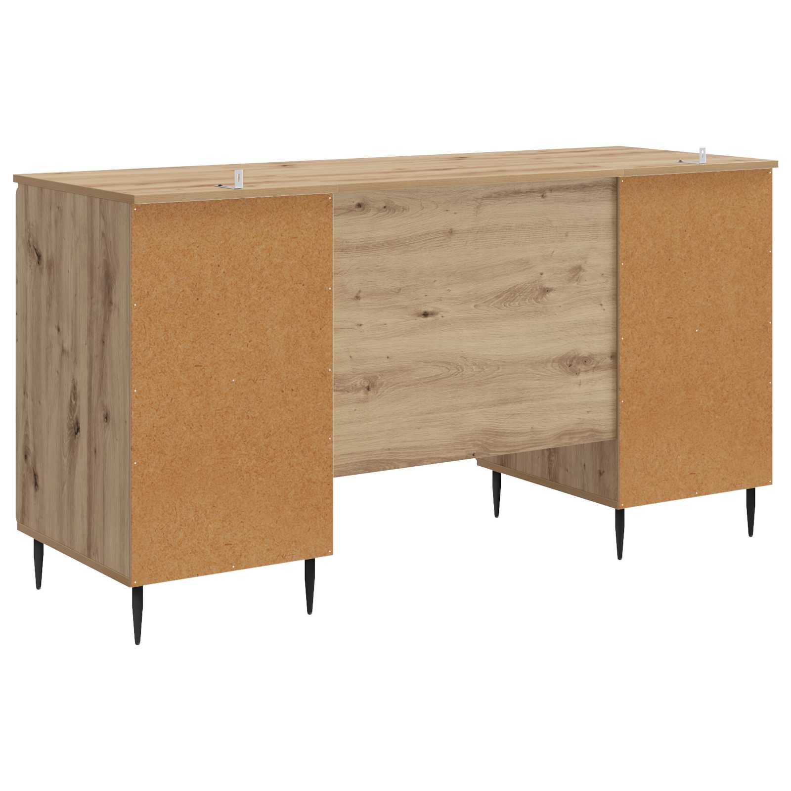 Bureau Chêne artisanal 142,5 x 50 x 75 cm Bois d'ingénierie - XIOS