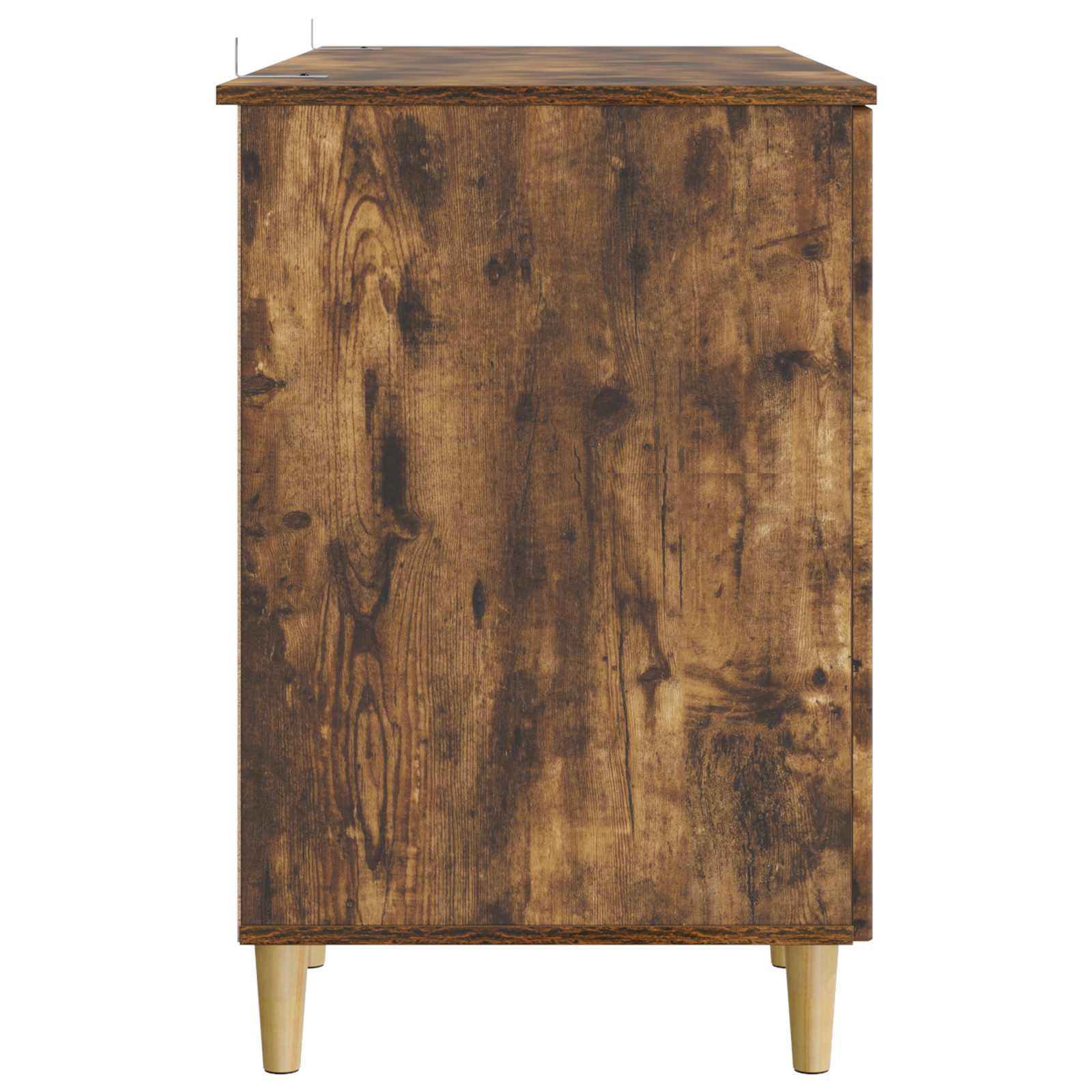 Bureau Chêne fumé 142,5 x 50 x 75 cm Bois d'ingénierie - XIOS