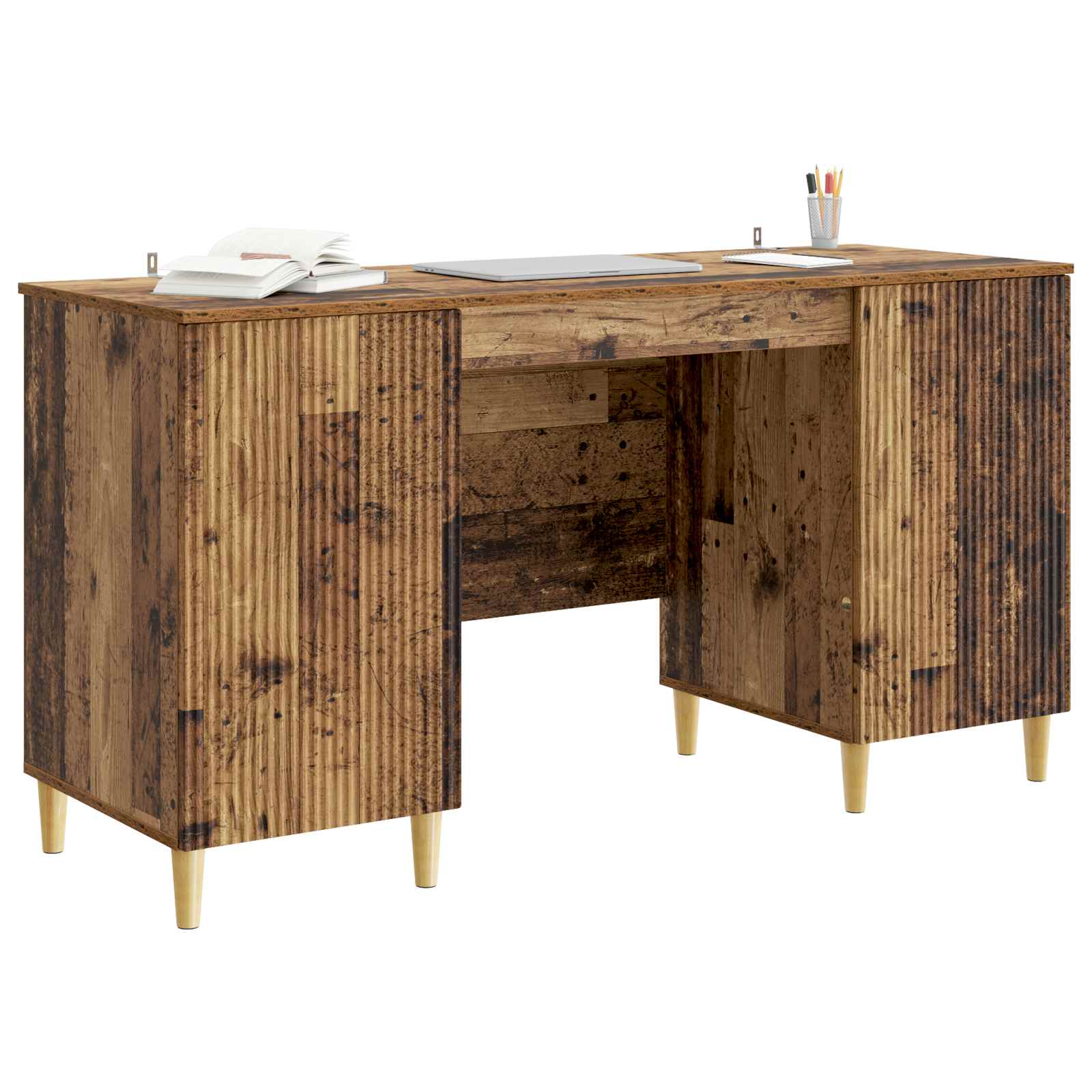 Bureau Bois ancien 142,5 x 50 x 75 cm Bois d'ingénierie - XIOS