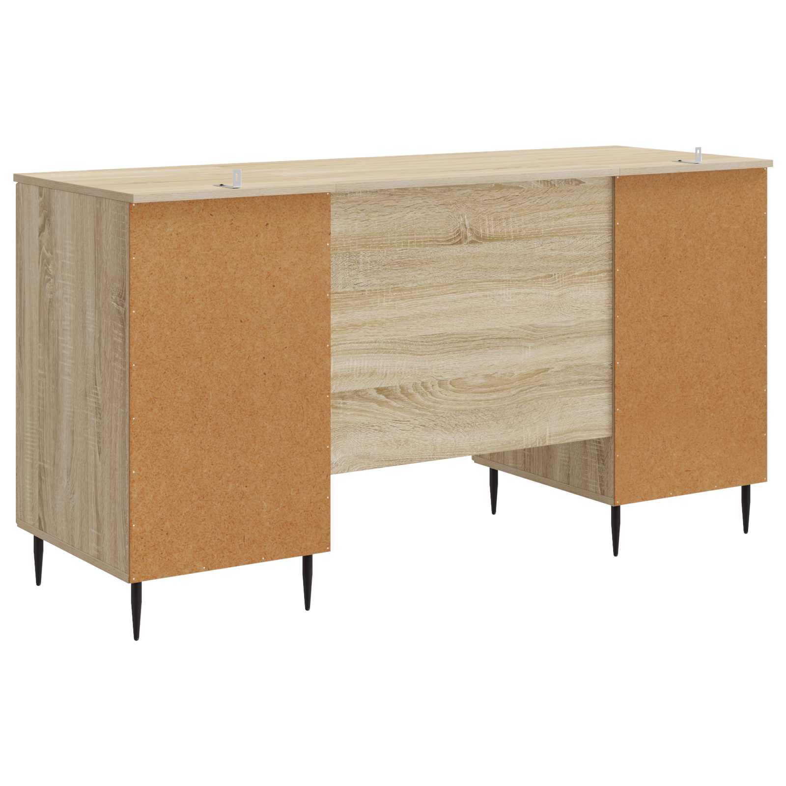Bureau Chêne Sonoma 142,5 x 50 x 75 cm Bois d'ingénierie - XIOS