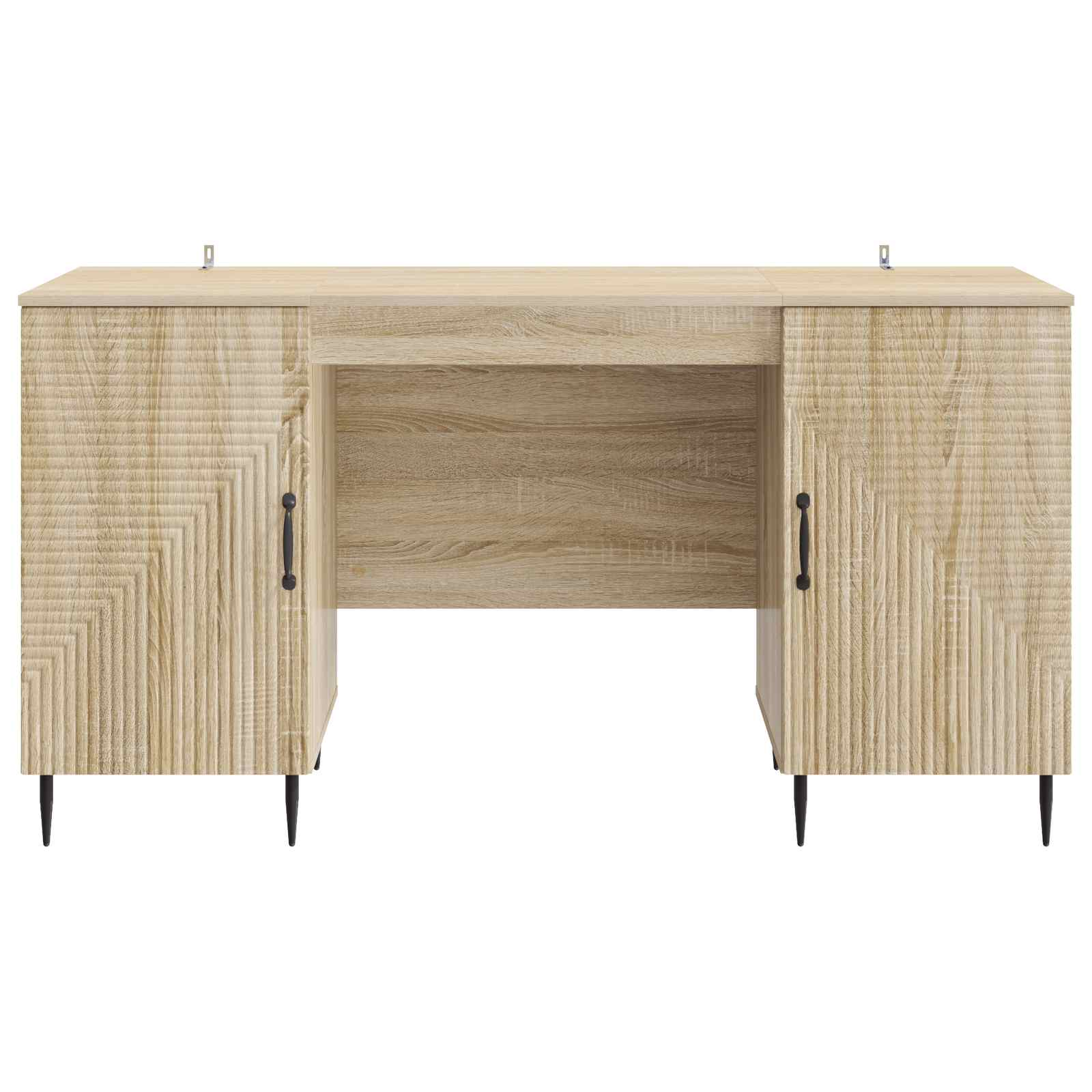 Bureau Chêne Sonoma 142,5 x 50 x 75 cm Bois d'ingénierie - XIOS