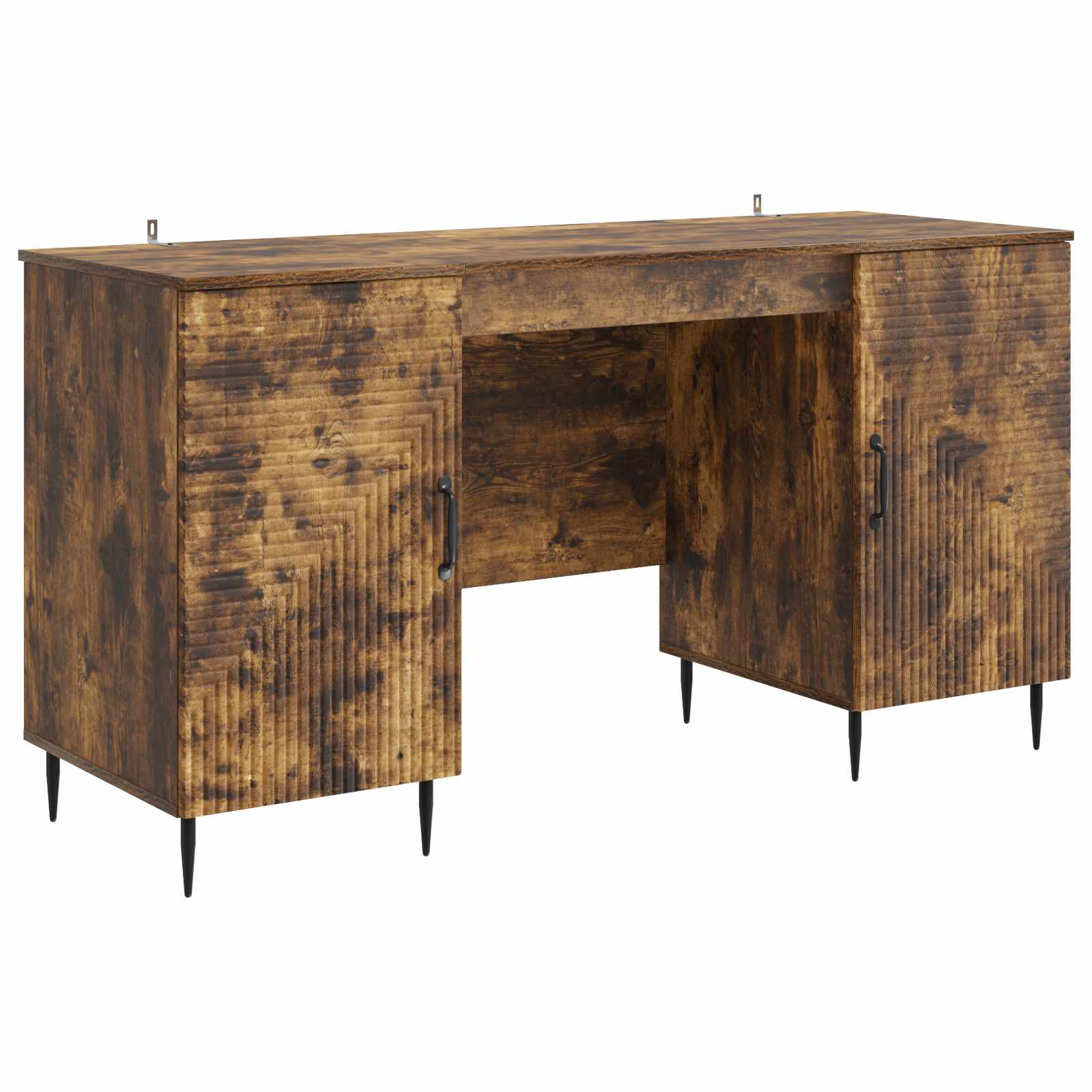 Bureau Chêne fumé 142,5 x 50 x 75 cm Bois d'ingénierie - XIOS