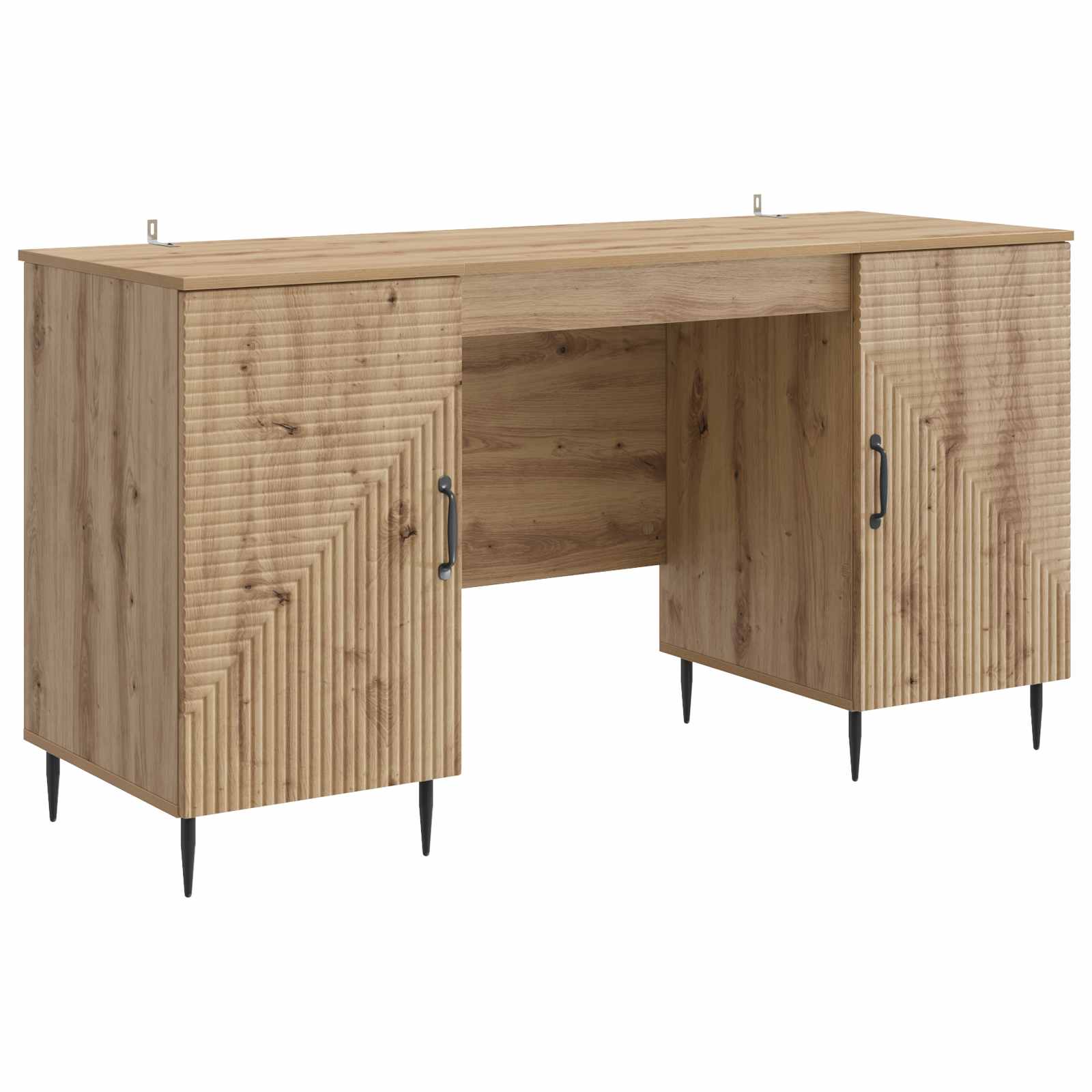 Bureau Chêne artisanal 142,5 x 50 x 75 cm Bois d'ingénierie - XIOS