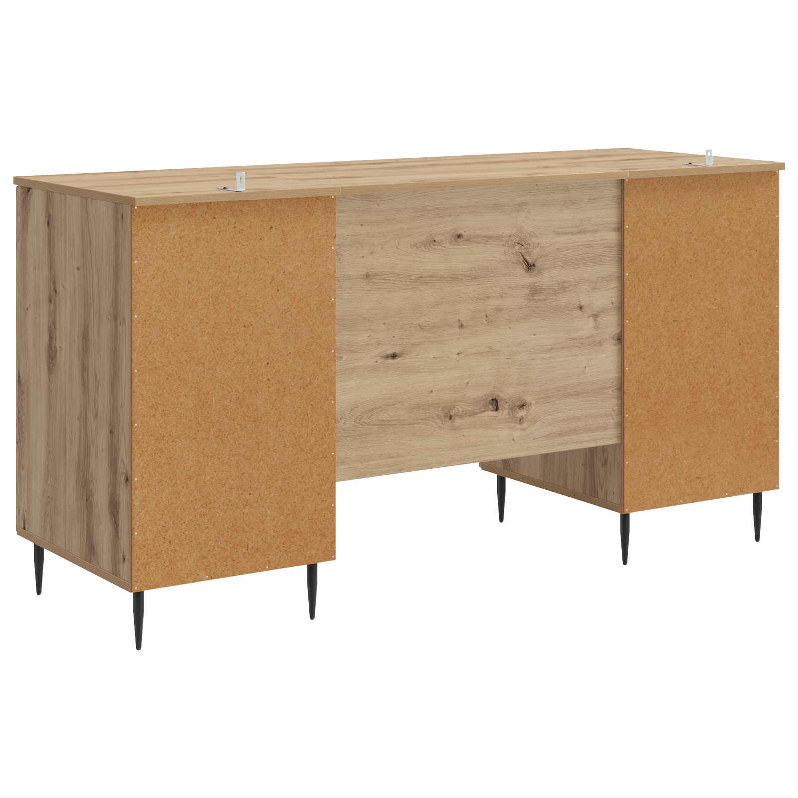 Bureau Chêne artisanal 142,5 x 50 x 75 cm Bois d'ingénierie - XIOS