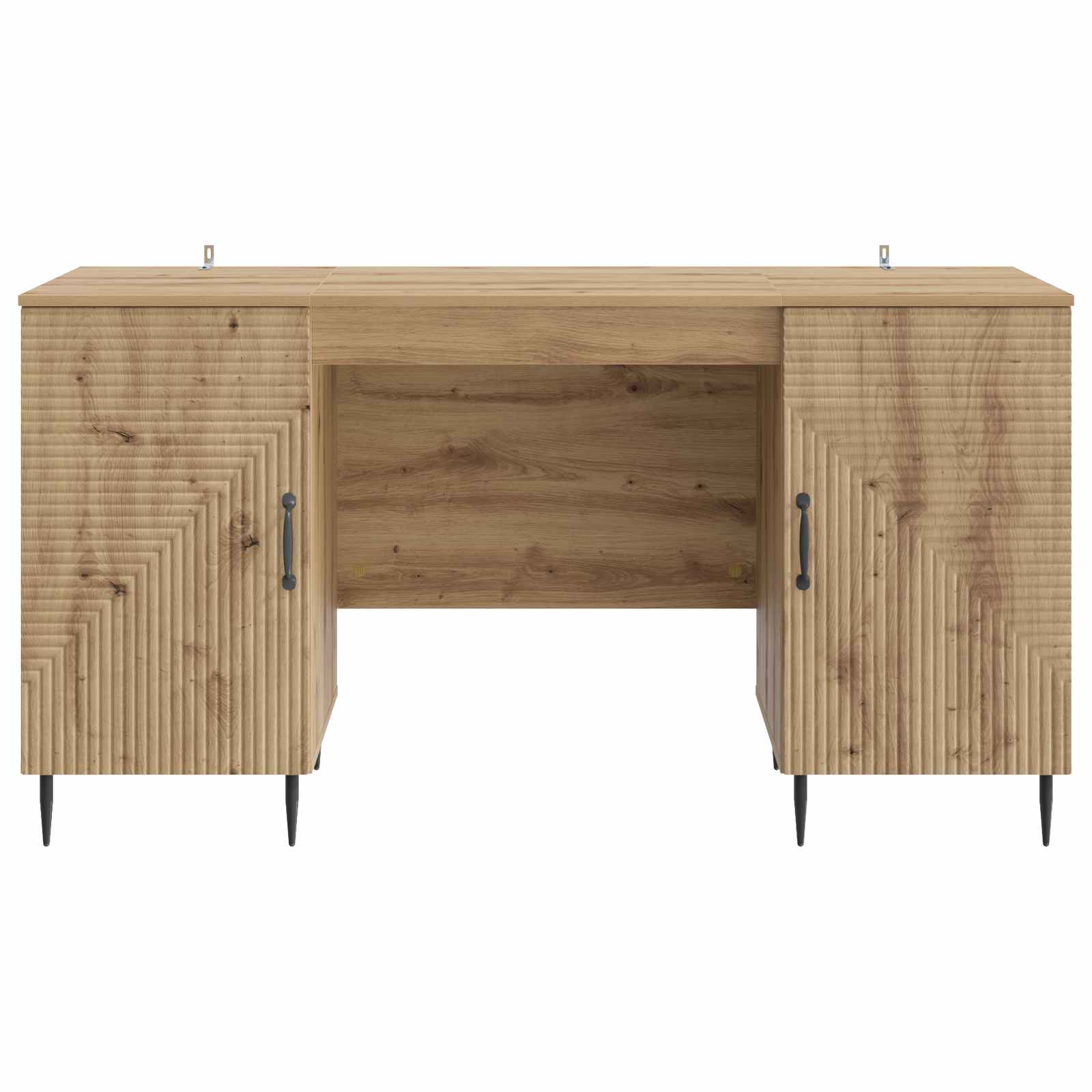 Bureau Chêne artisanal 142,5 x 50 x 75 cm Bois d'ingénierie - XIOS