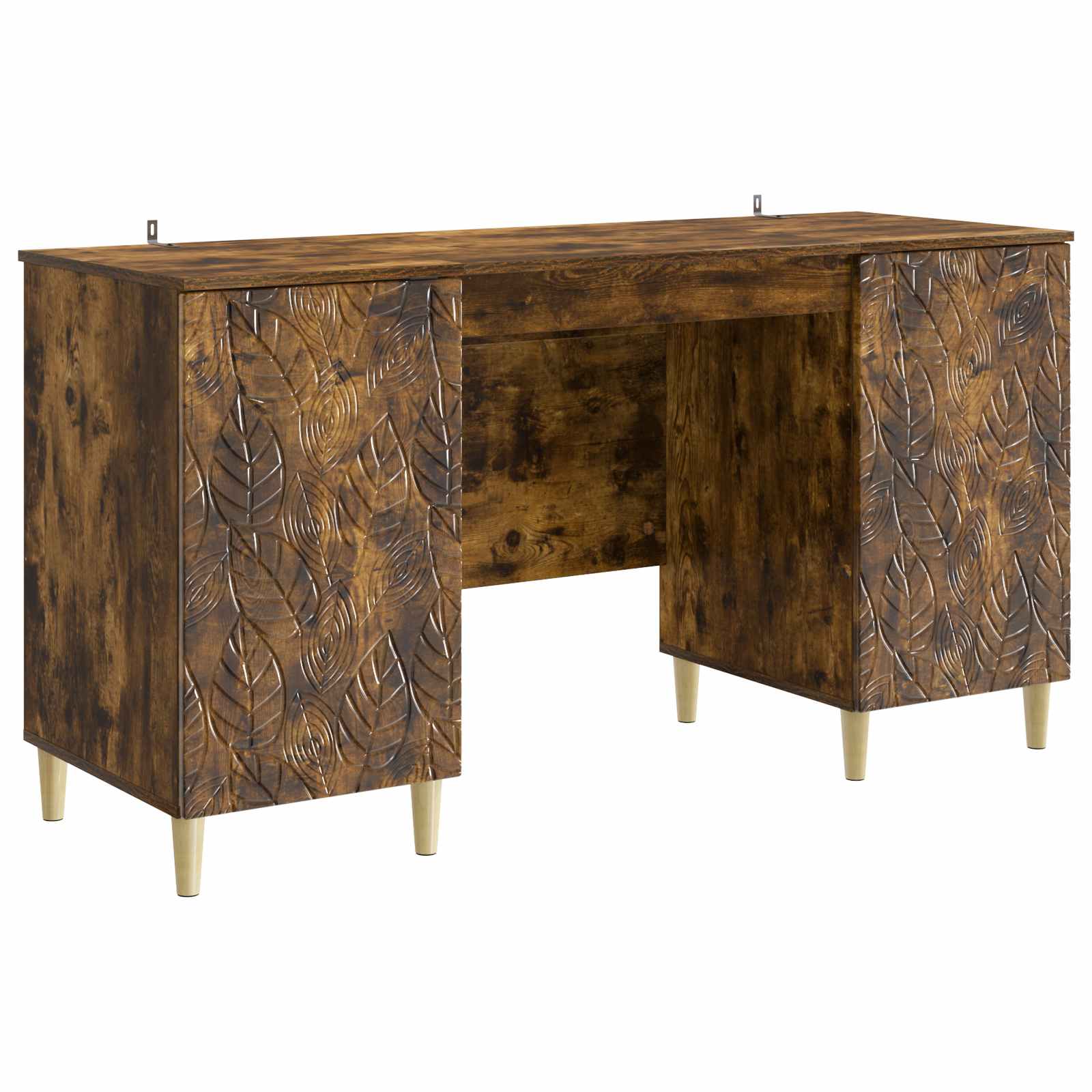 Bureau Chêne fumé Bois d'ingénierie 142,5 x 50 x 75 cm - XIOS