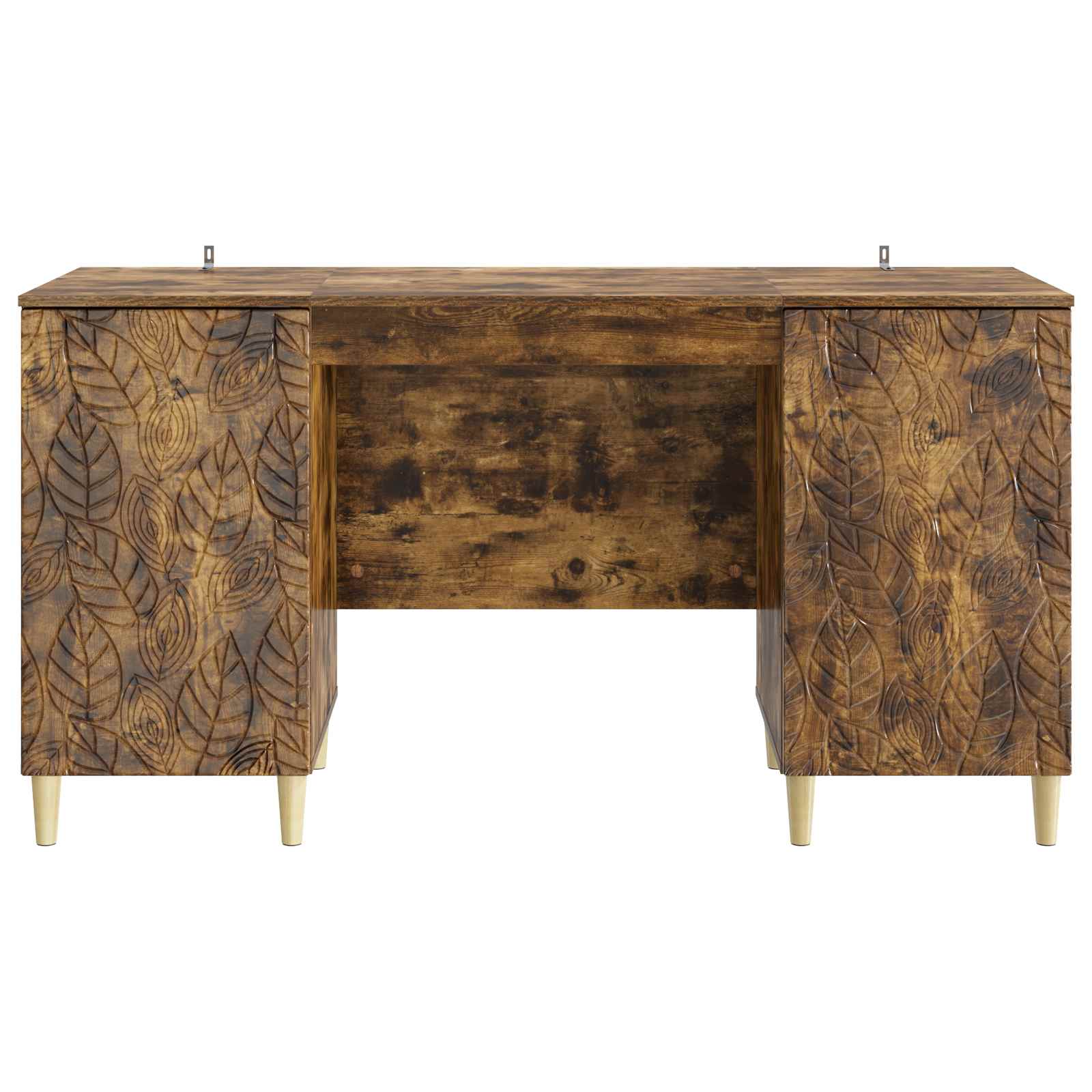 Bureau Chêne fumé Bois d'ingénierie 142,5 x 50 x 75 cm - XIOS