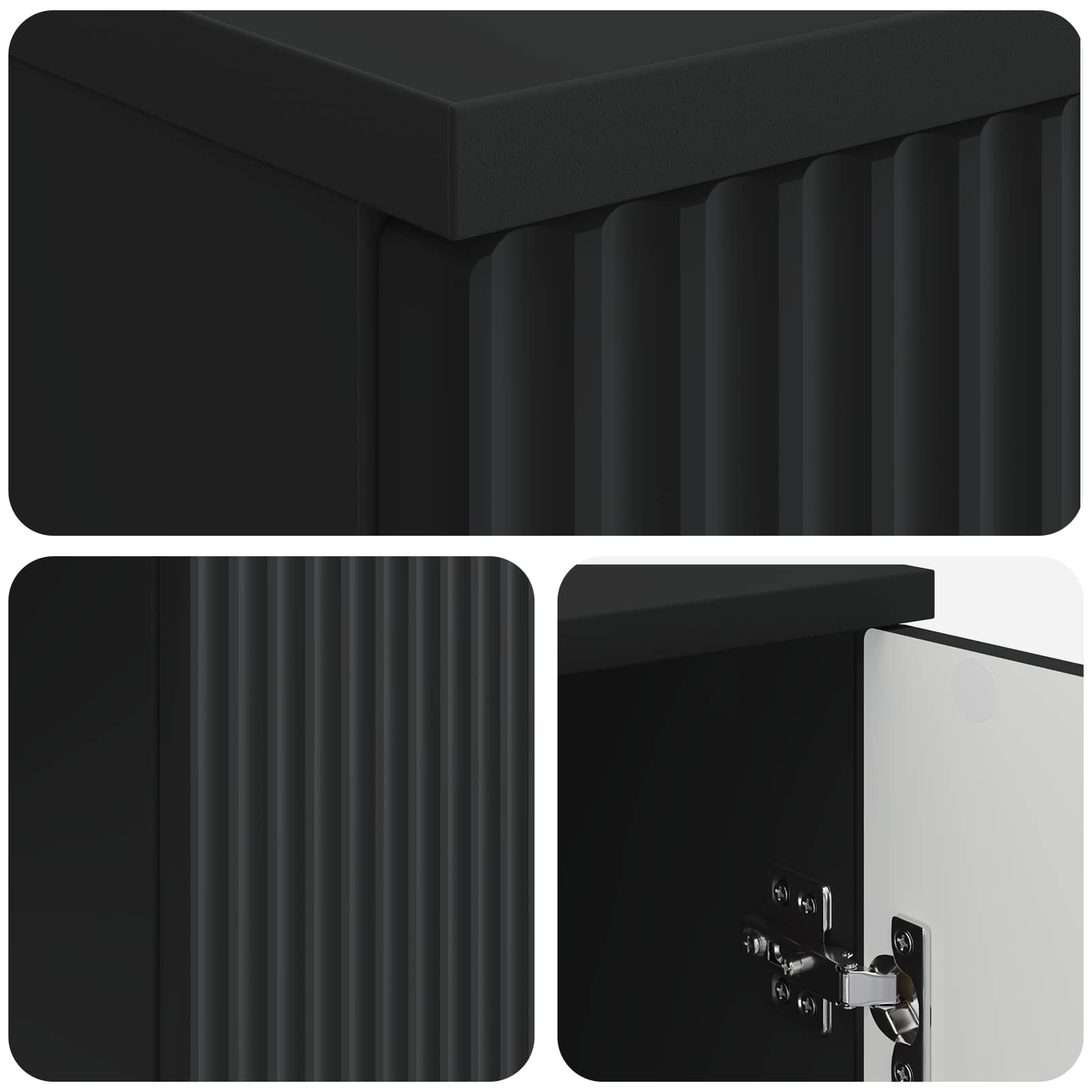 Bureau avec étagère Noir 142,5 x 50 x 75 cm Bois d'ingénierie - XIOS