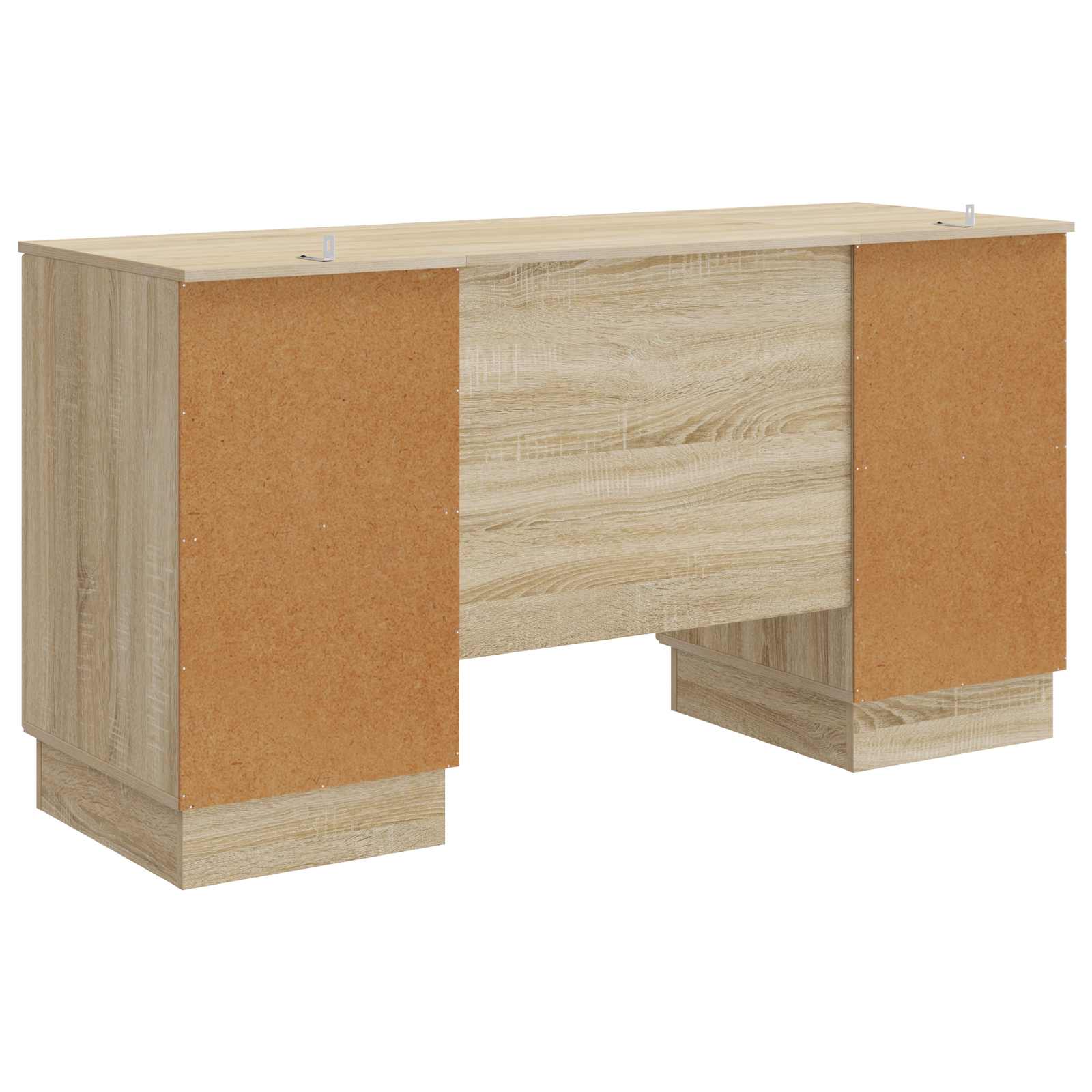 Bureau Chêne Sonoma 142,5 x 50 x 75 cm Bois d'ingénierie - XIOS