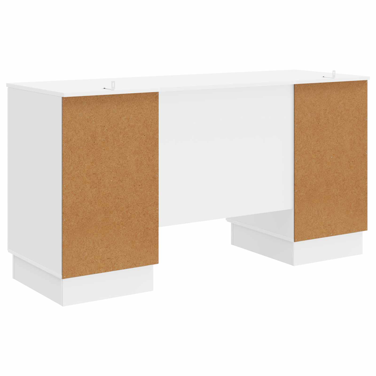 Bureau Blanc brillant 142,5 x 50 x 75 cm Bois d'ingénierie - XIOS