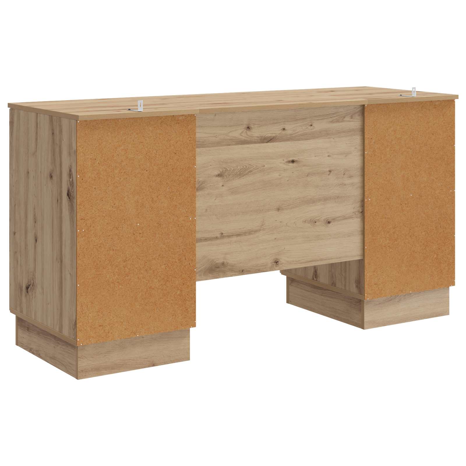 Bureau Chêne artisanal 142,5 x 50 x 75 cm Bois d'ingénierie - XIOS