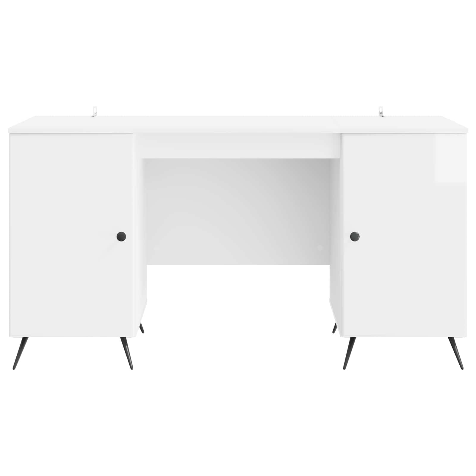 Bureau Blanc brillant 142,5 x 50 x 75 cm Bois d'ingénierie - XIOS