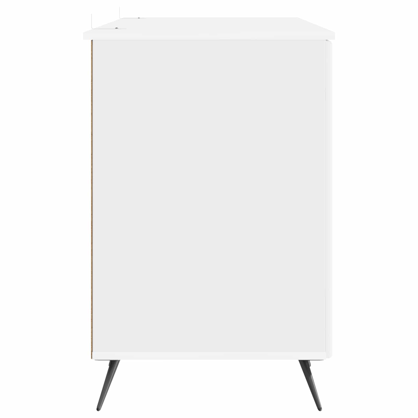 Bureau Blanc brillant 142,5 x 50 x 75 cm Bois d'ingénierie - XIOS