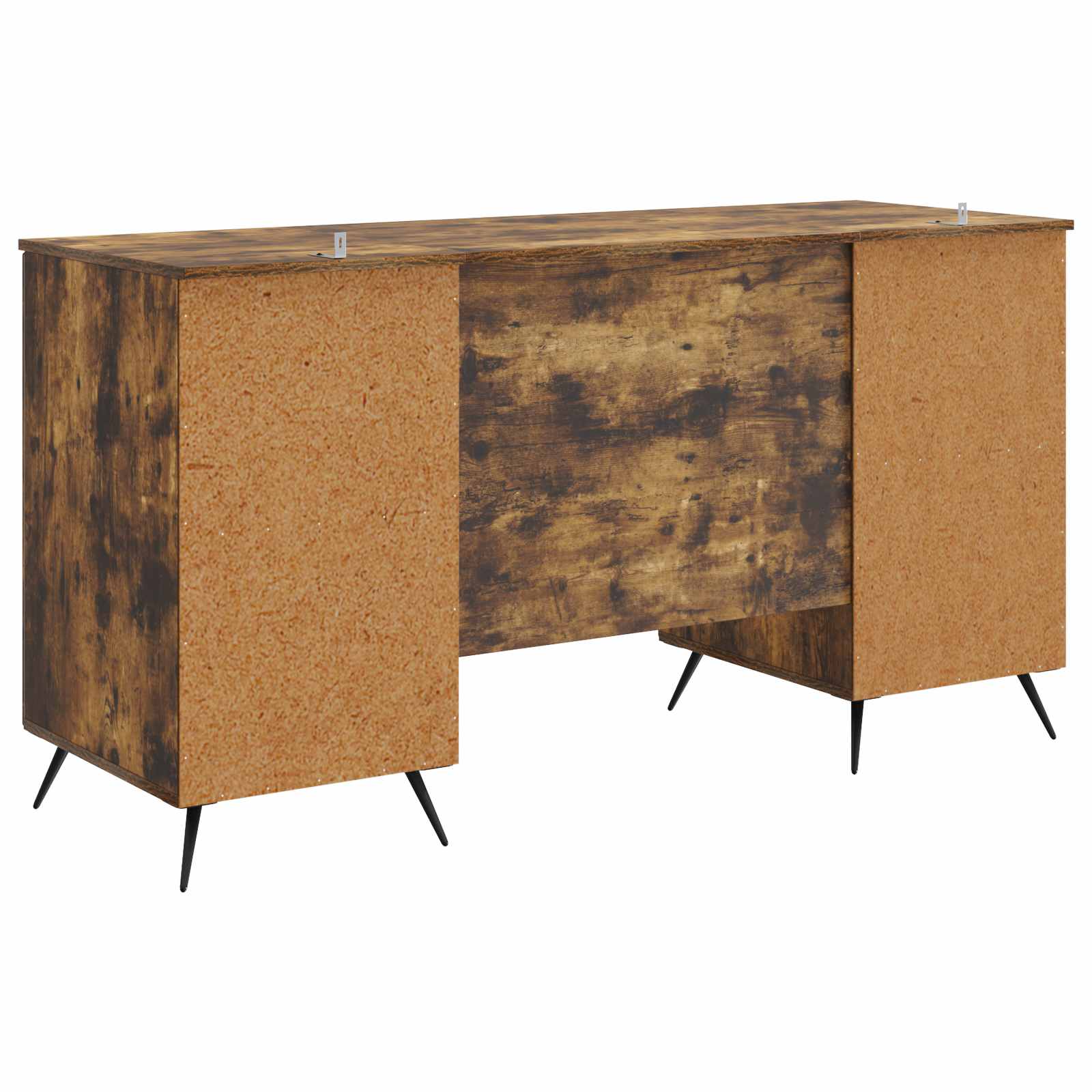 Bureau Chêne fumé 142,5 x 50 x 75 cm Bois d'ingénierie - XIOS