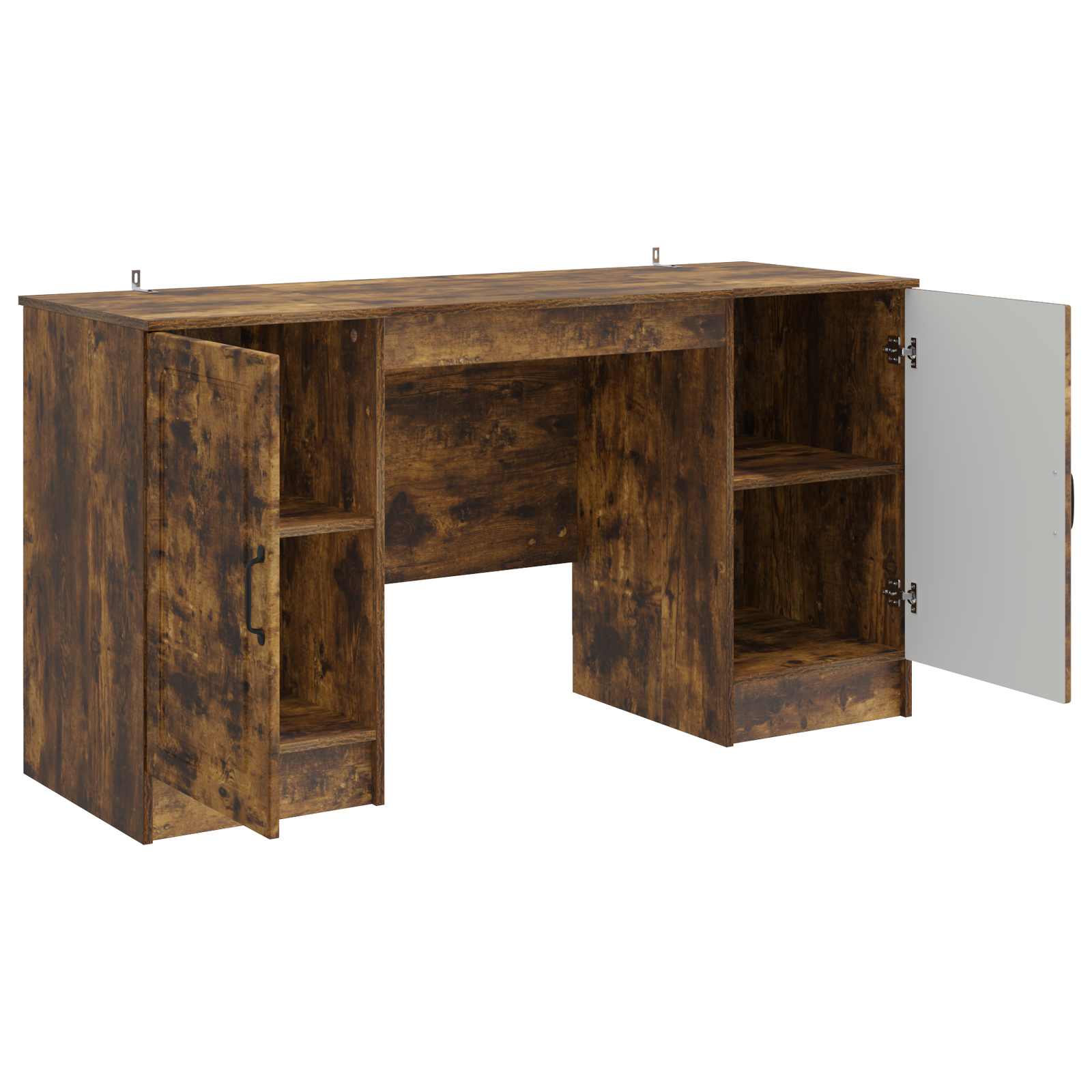Bureau Chêne fumé 142,5 x 50 x 75 cm Bois d'ingénierie - XIOS