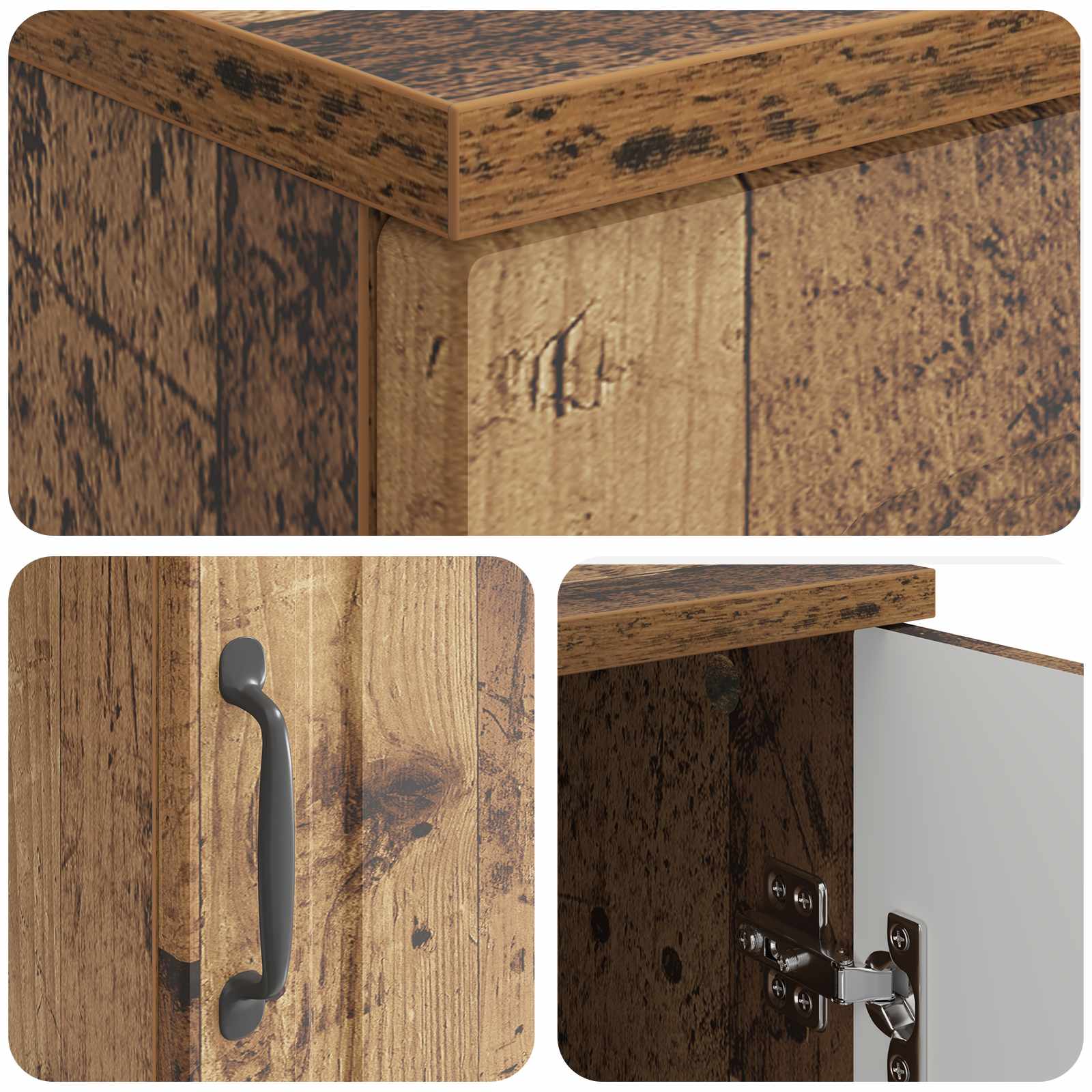 Bureau Bois ancien 142,5 x 50 x 75 cm Bois d'ingénierie - XIOS