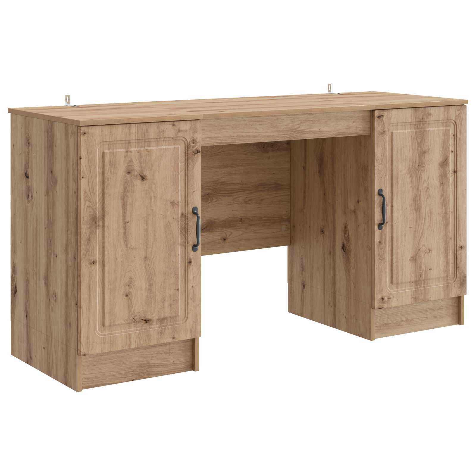 Bureau Chêne artisanal 142,5 x 50 x 75 cm Bois d'ingénierie - XIOS