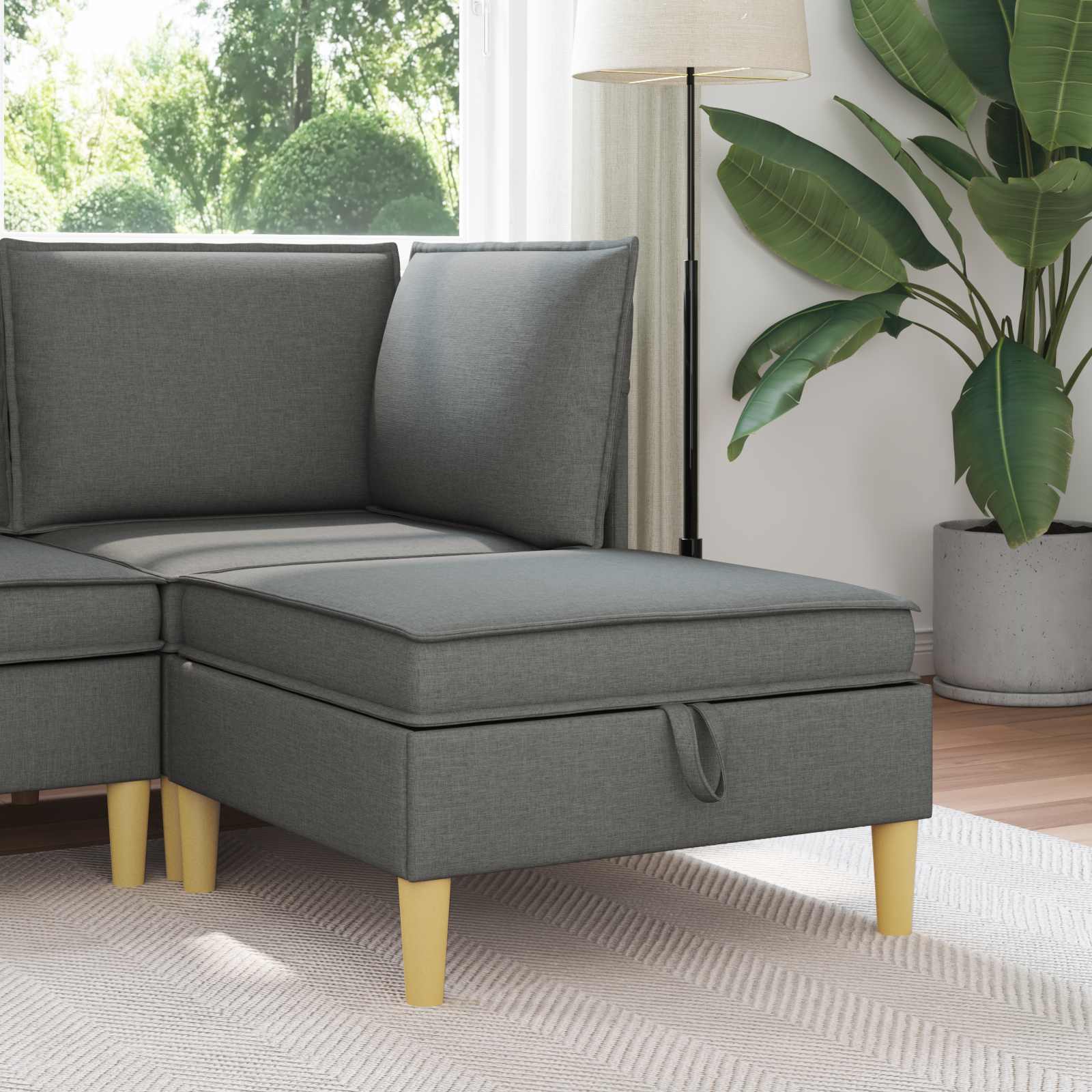 Sofa avec rangement Tissu - XIOS