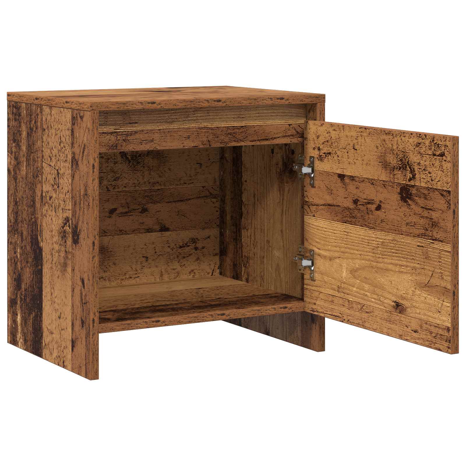 Cabinet de chevet Bois ancien 45 x 34 x 44,5 cm - XIOS
