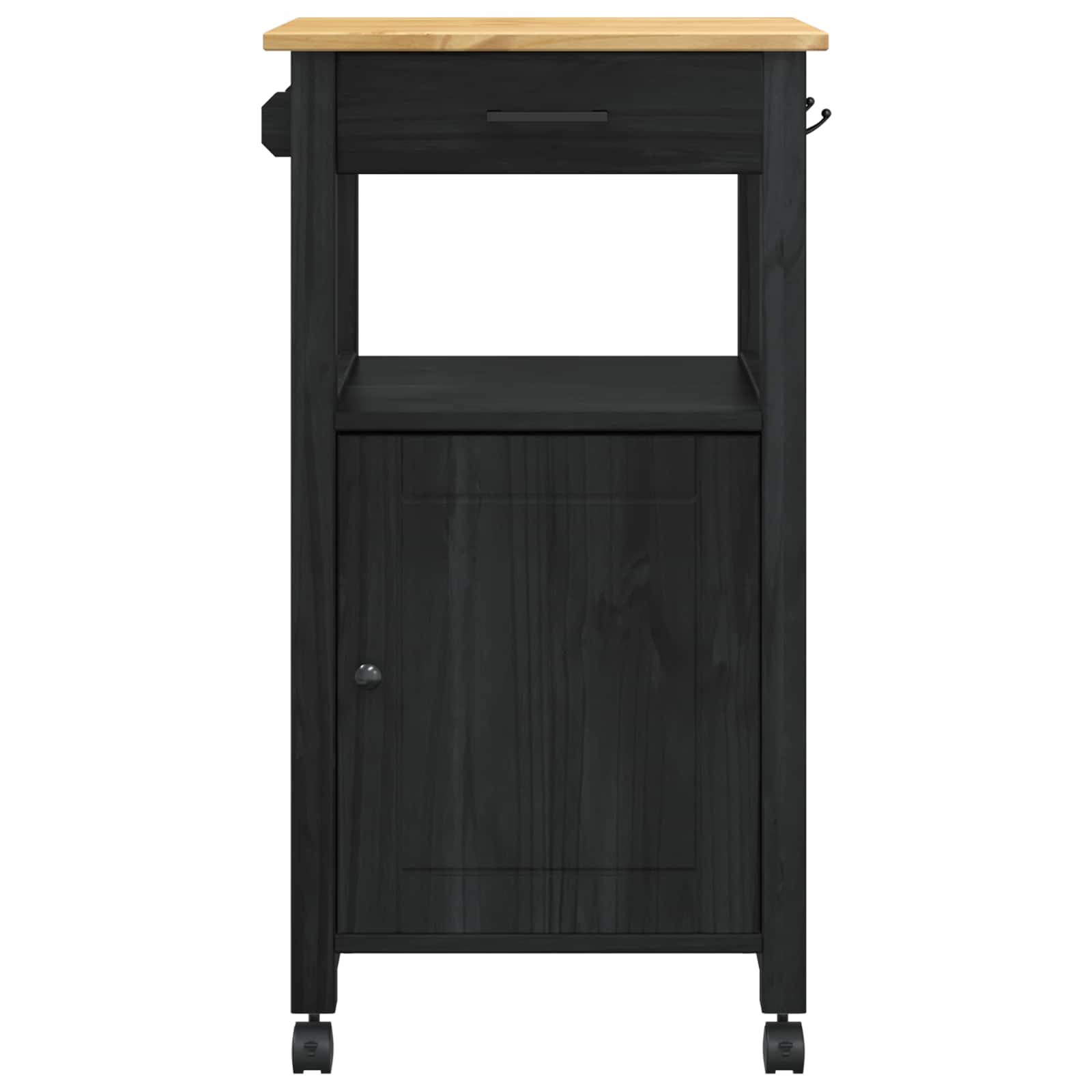 Chariot de cuisine Uni Noir - XIOS