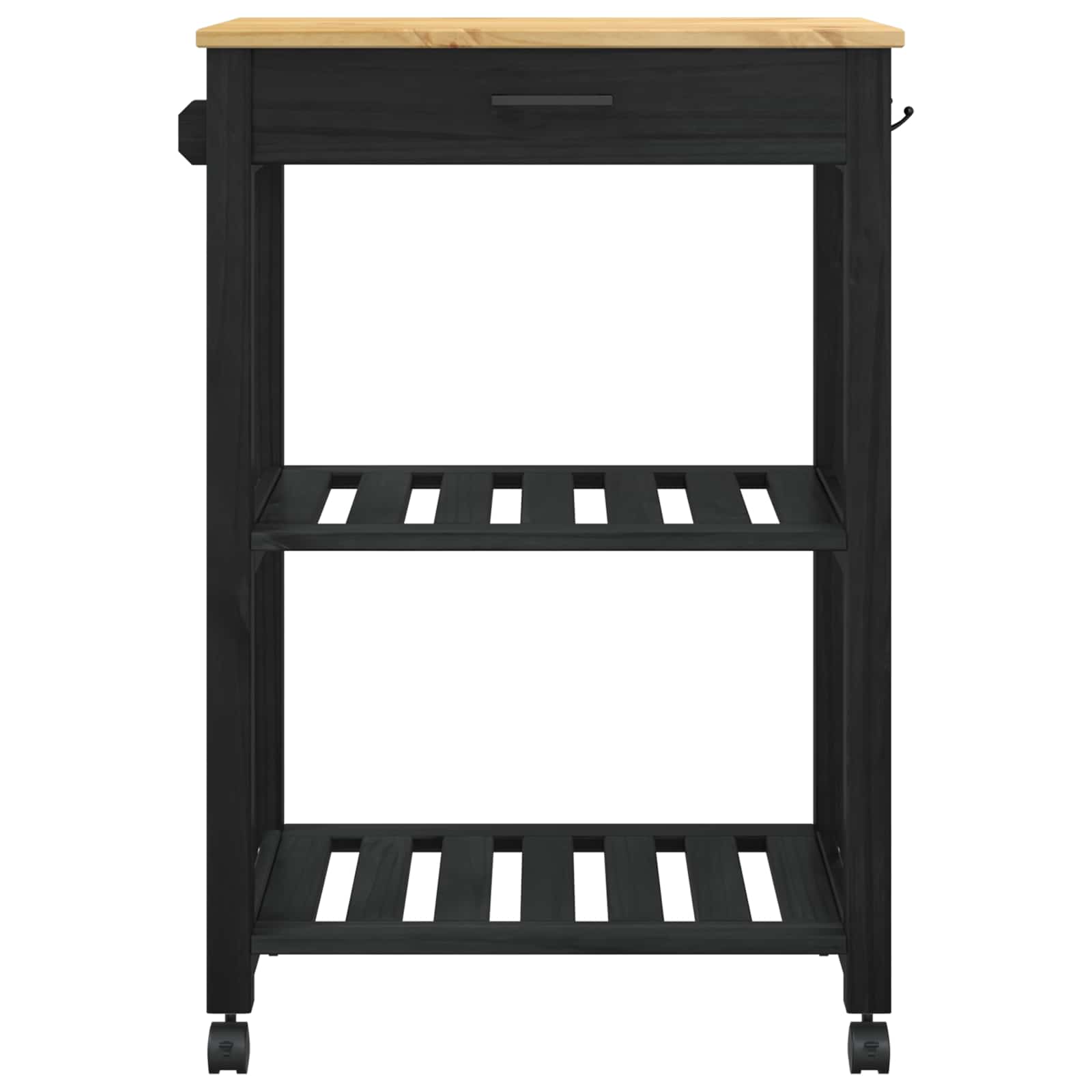 Chariot de cuisine Uni Noir 88,5 x 40 x 60 cm - XIOS