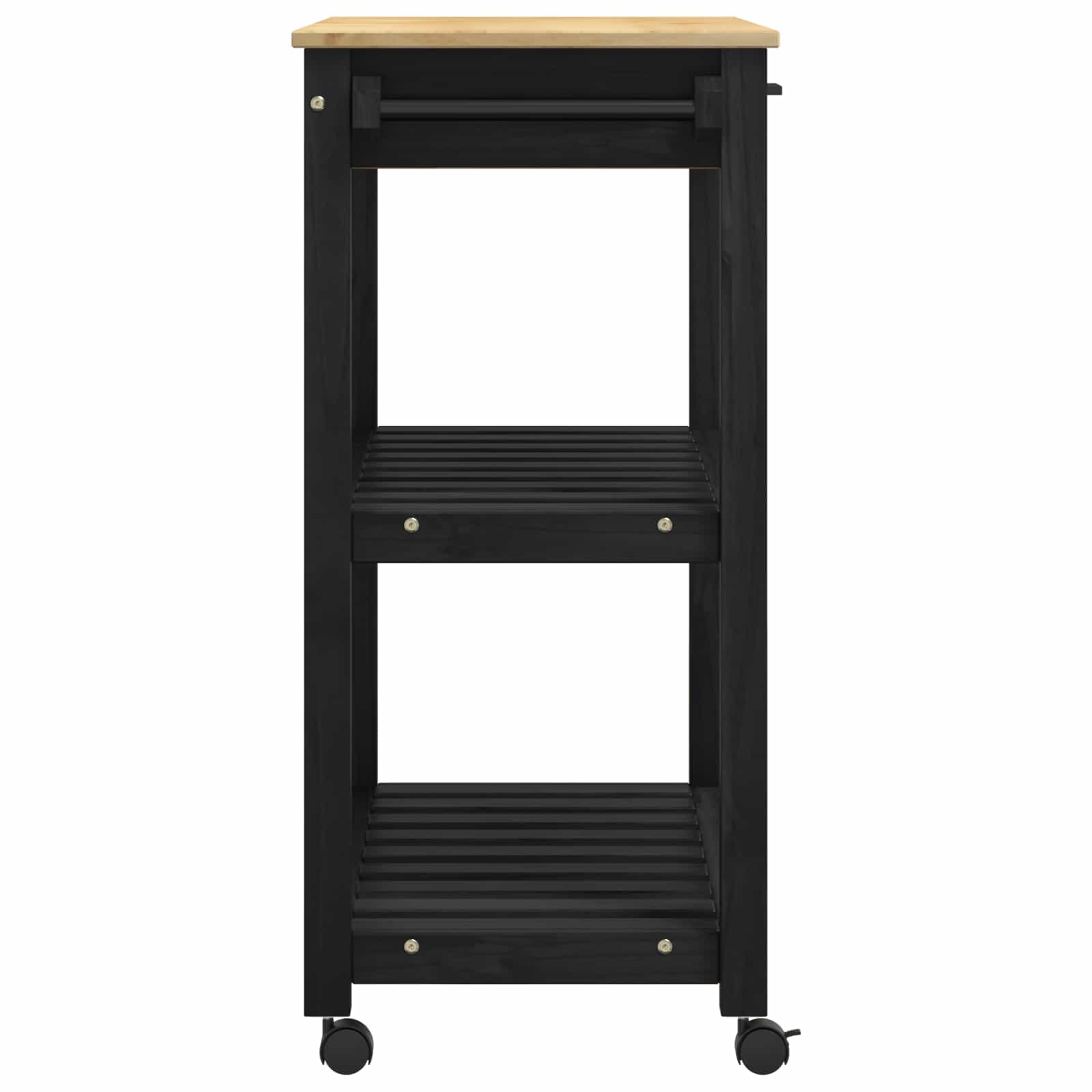 Chariot de cuisine Uni Noir 88,5 x 40 x 84 cm - XIOS