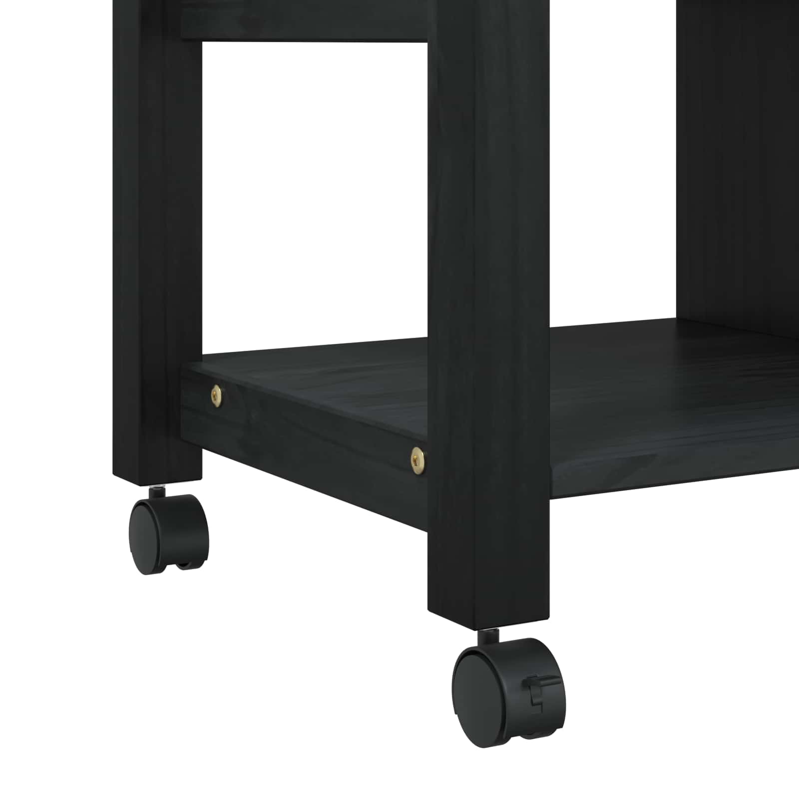 Chariot de cuisine MONZA Noir 84 x 40 x 88,5 cm - XIOS