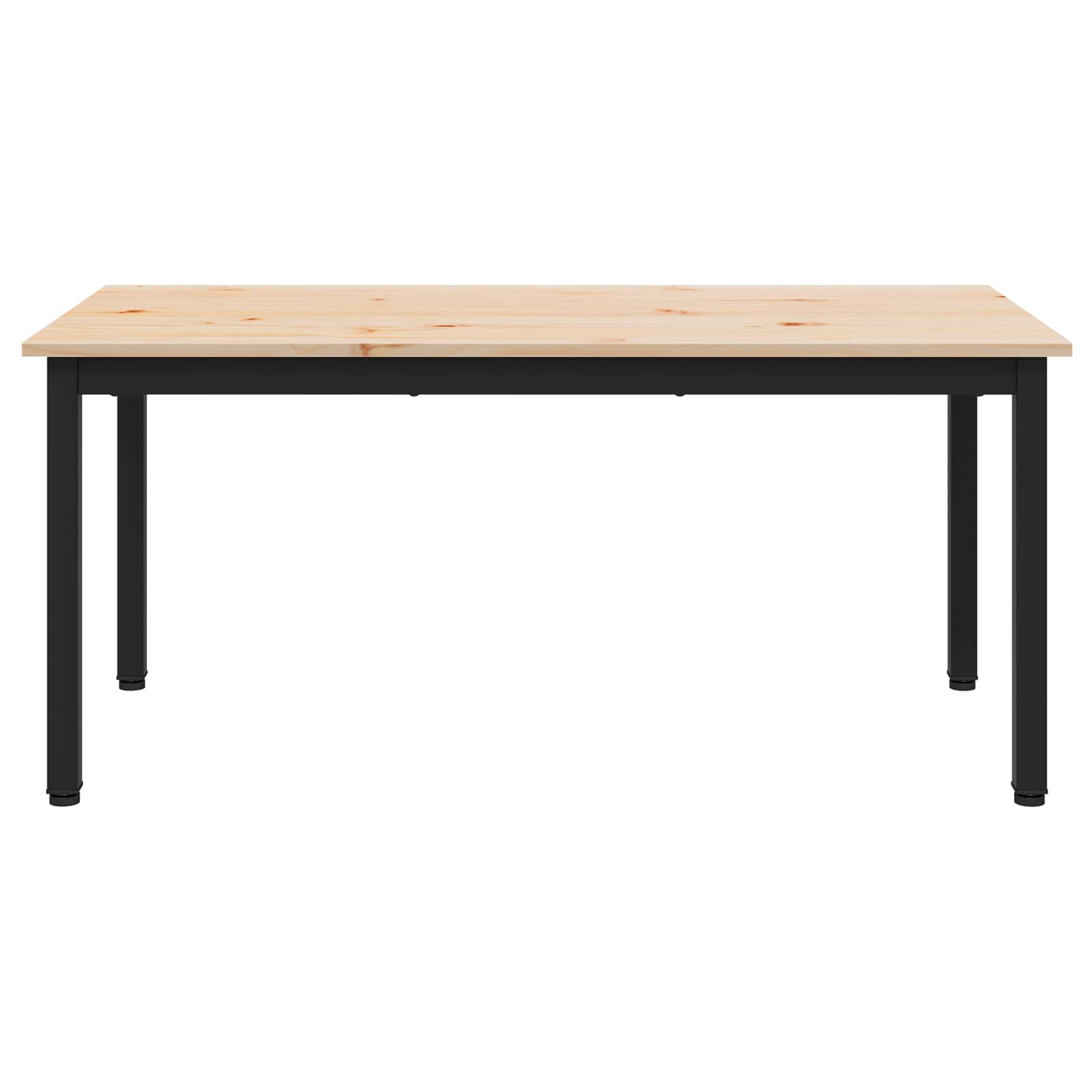 Table basse Naturel 100 x 50 x 45 cm Bois de pin massif - XIOS