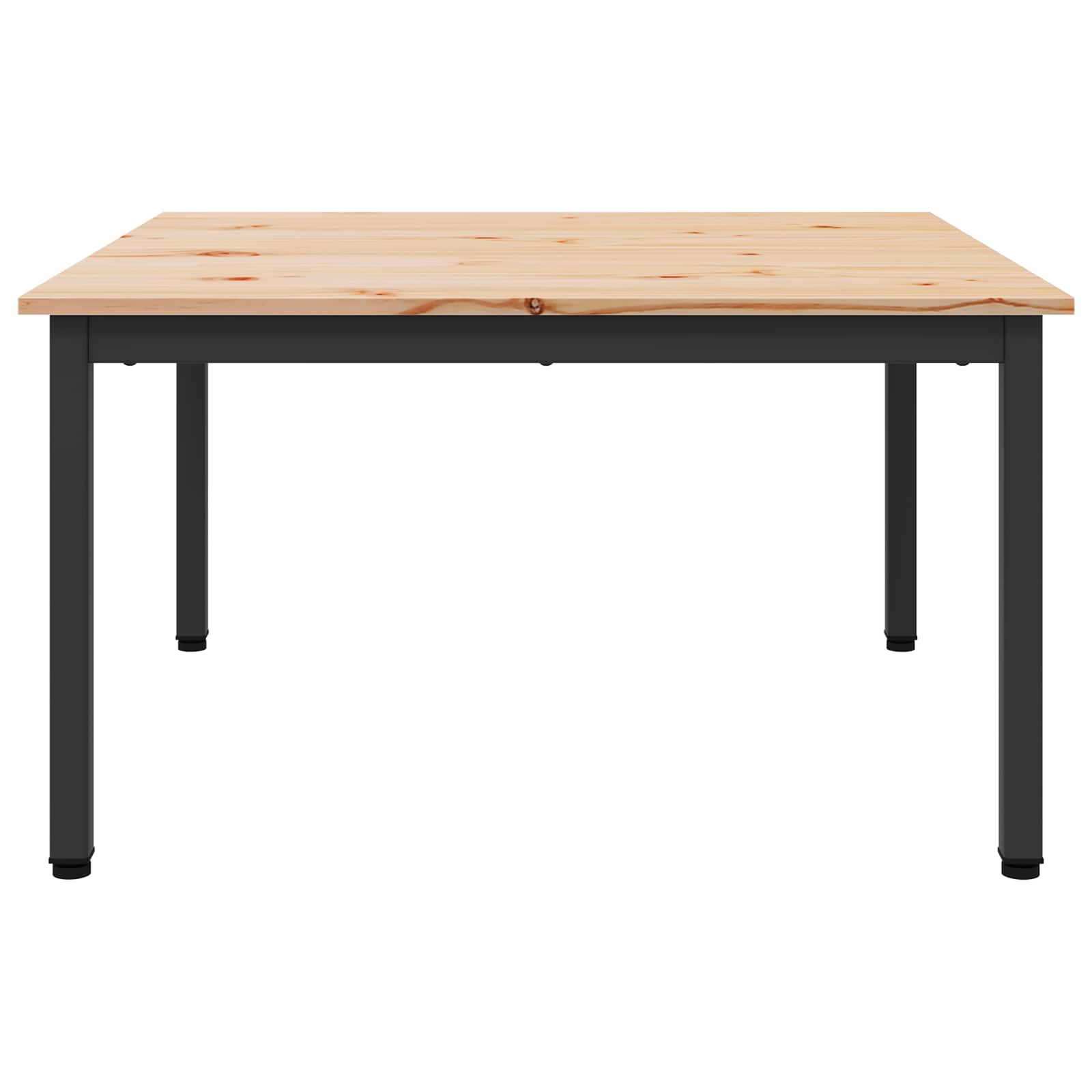 Table basse Naturel 80 x 80 x 45 cm Bois de pin massif - XIOS