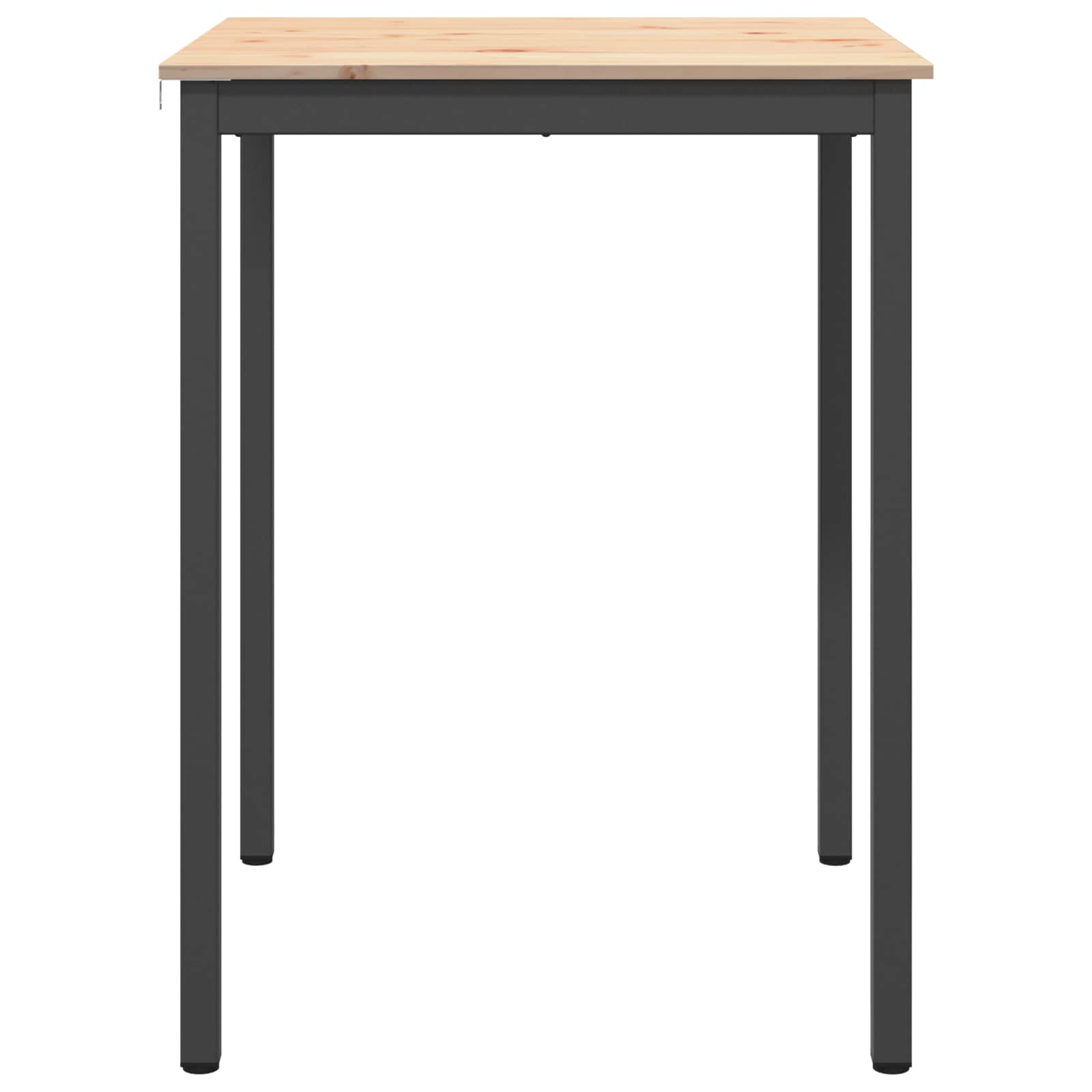 Table de bar Naturel 110 x 55 x 105 cm Bois de pin massif - XIOS