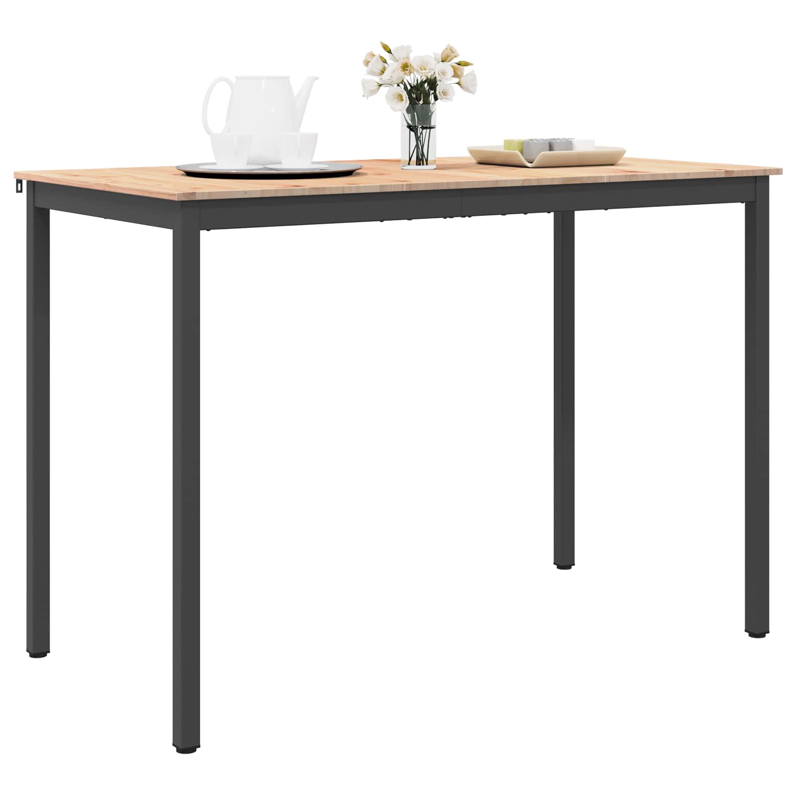 Table de bar Naturel 110 x 55 x 105 cm Bois de pin massif - XIOS