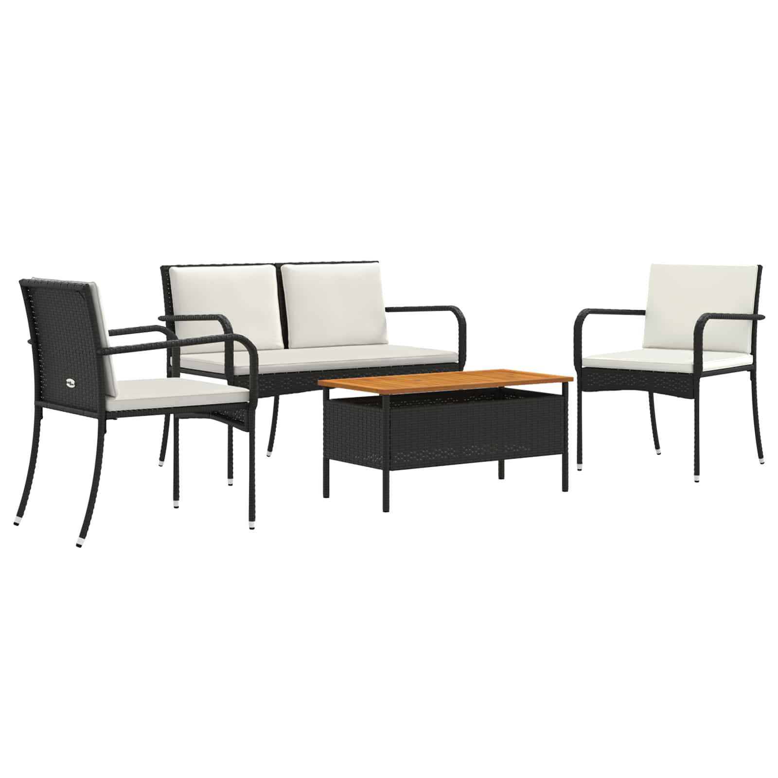 Ensemble de jardin avec coussin acier - XIOS