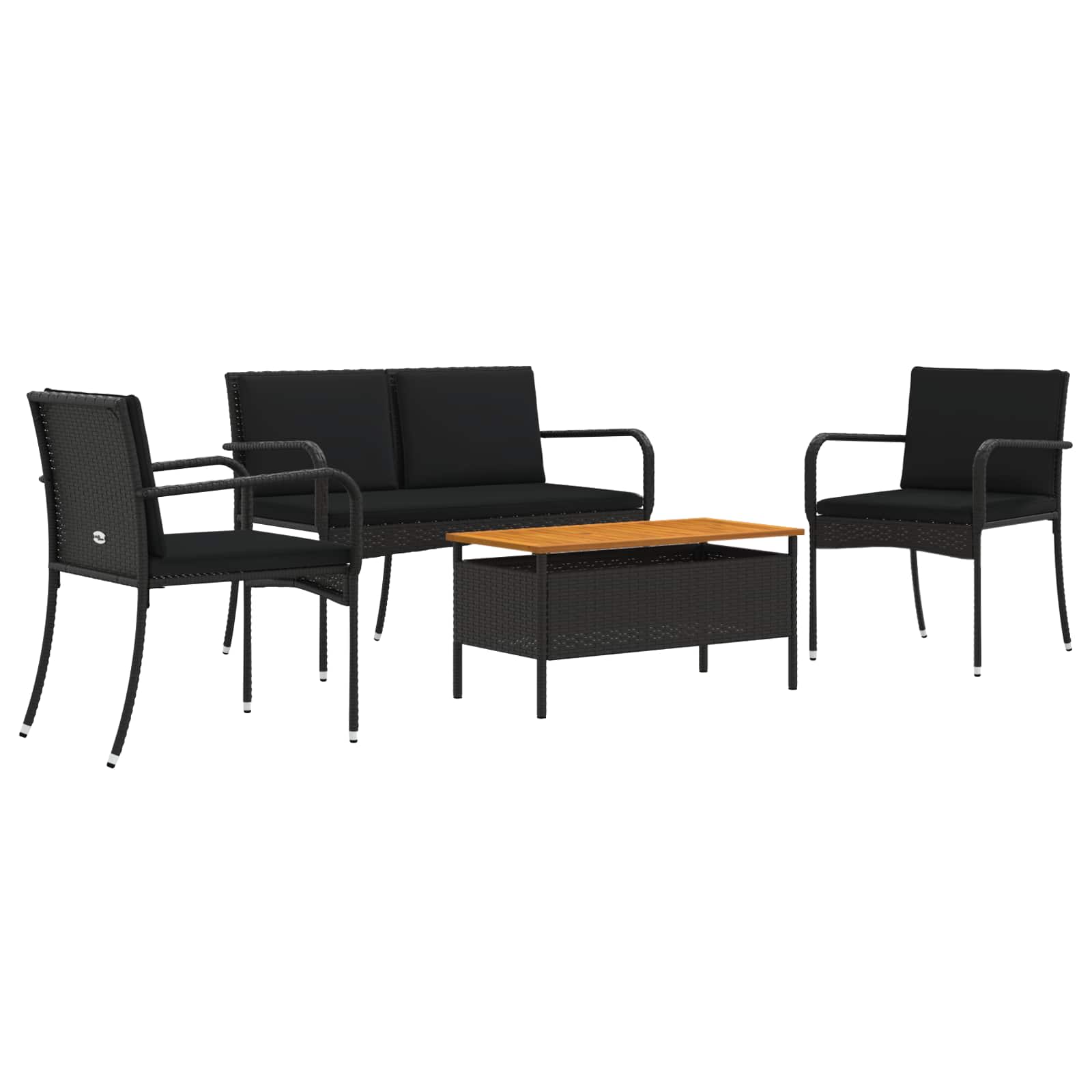 Ensemble de jardin avec coussin acier - XIOS