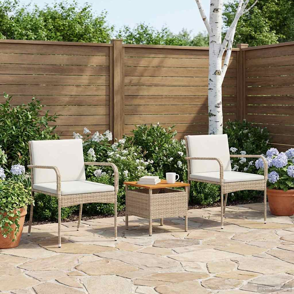 Ensemble de jardin avec coussin acier - XIOS
