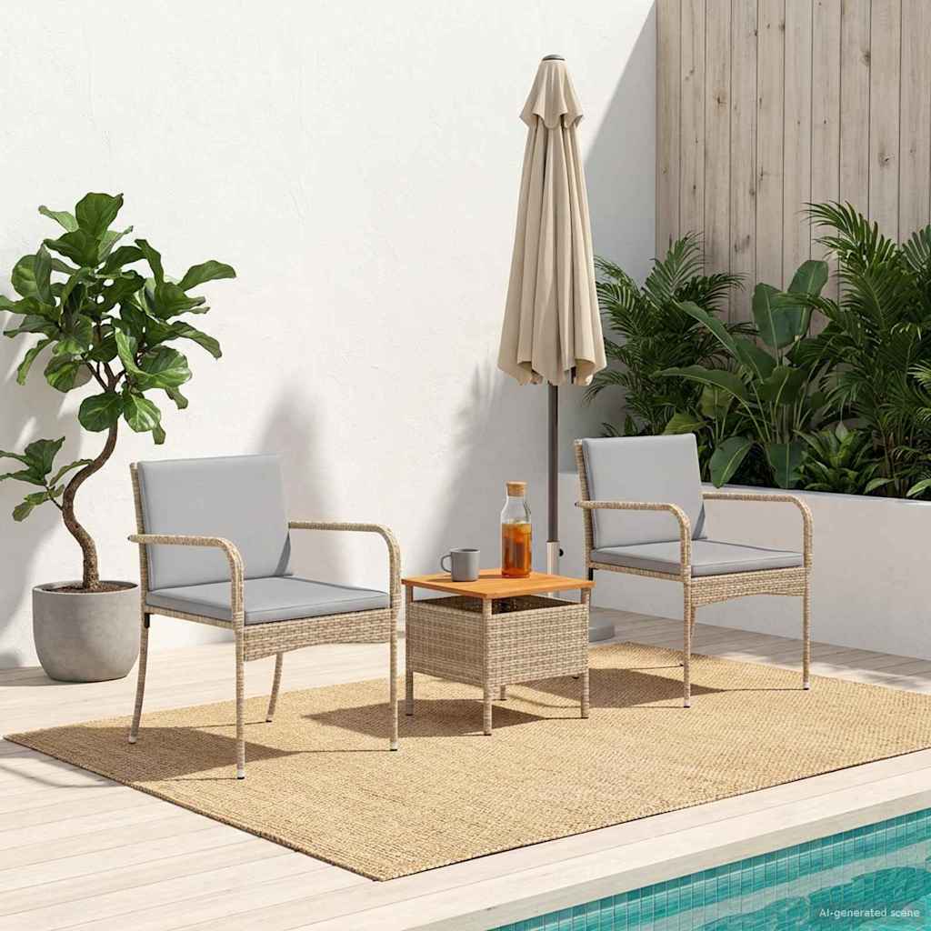 Ensemble de jardin avec coussin acier - XIOS