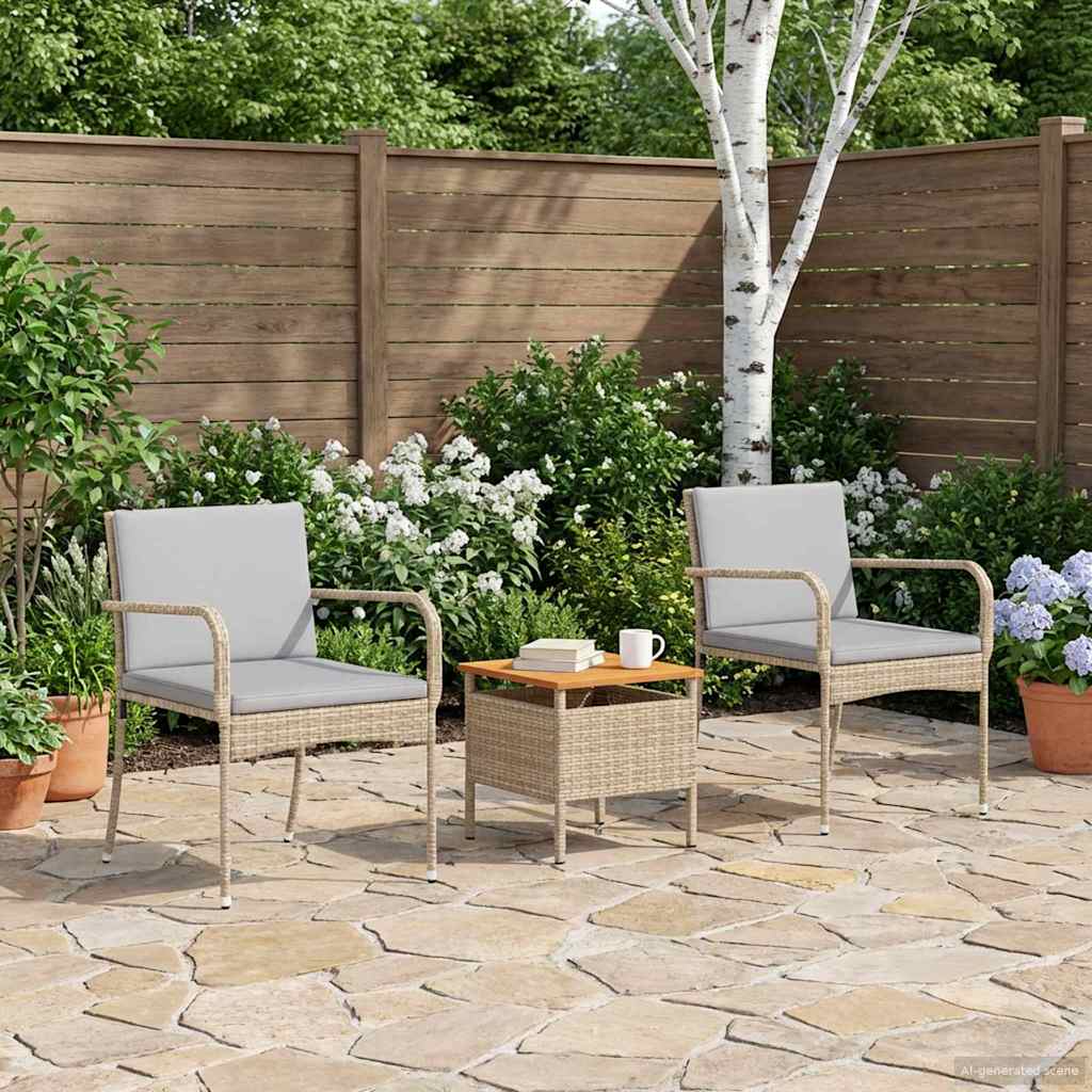 Ensemble de jardin avec coussin acier - XIOS