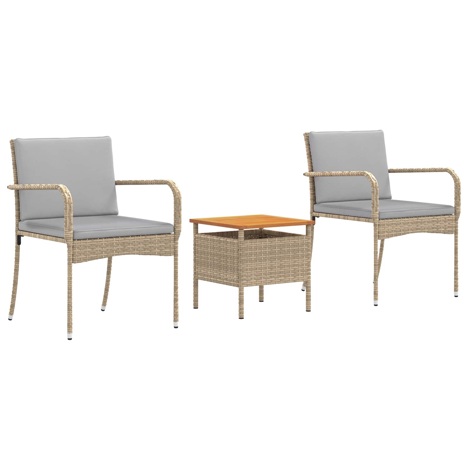 Ensemble de jardin avec coussin acier - XIOS