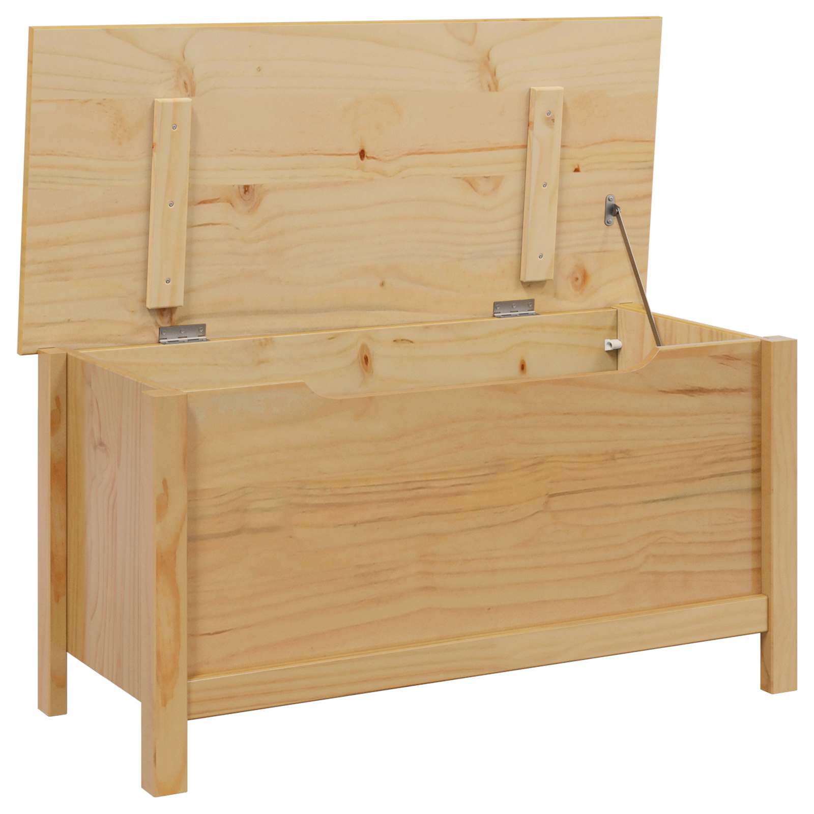 Boîte de rangement HILL Marron miel 90 x 40 x 45 cm Pin massif - XIOS